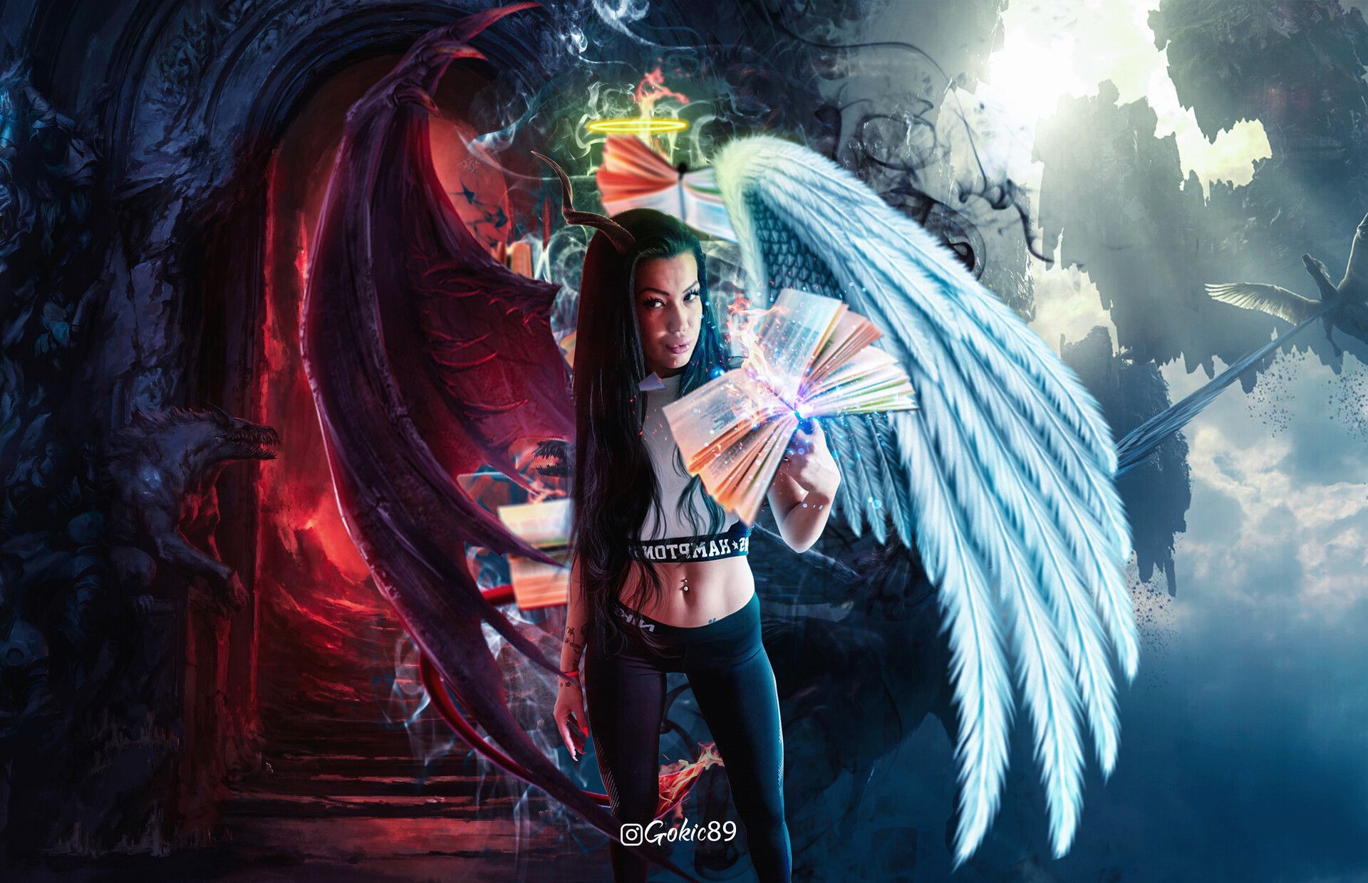 1920x1240 Half Devil Half Angel