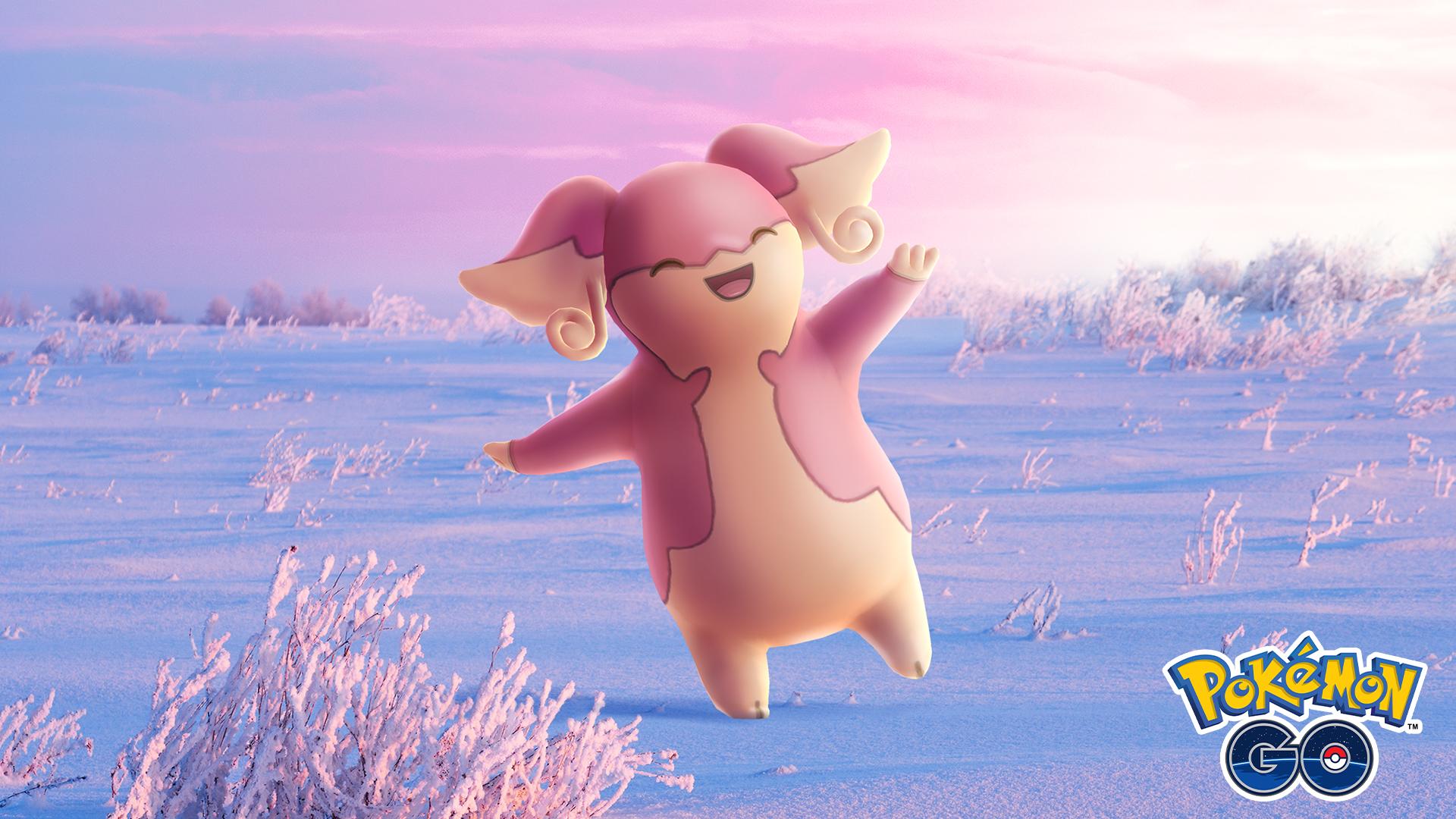 1920x1080 Pokémon GO on X: Audino touches others with the feelers on its ears, using the sound of others' heartbeats to tell how they're feeling
