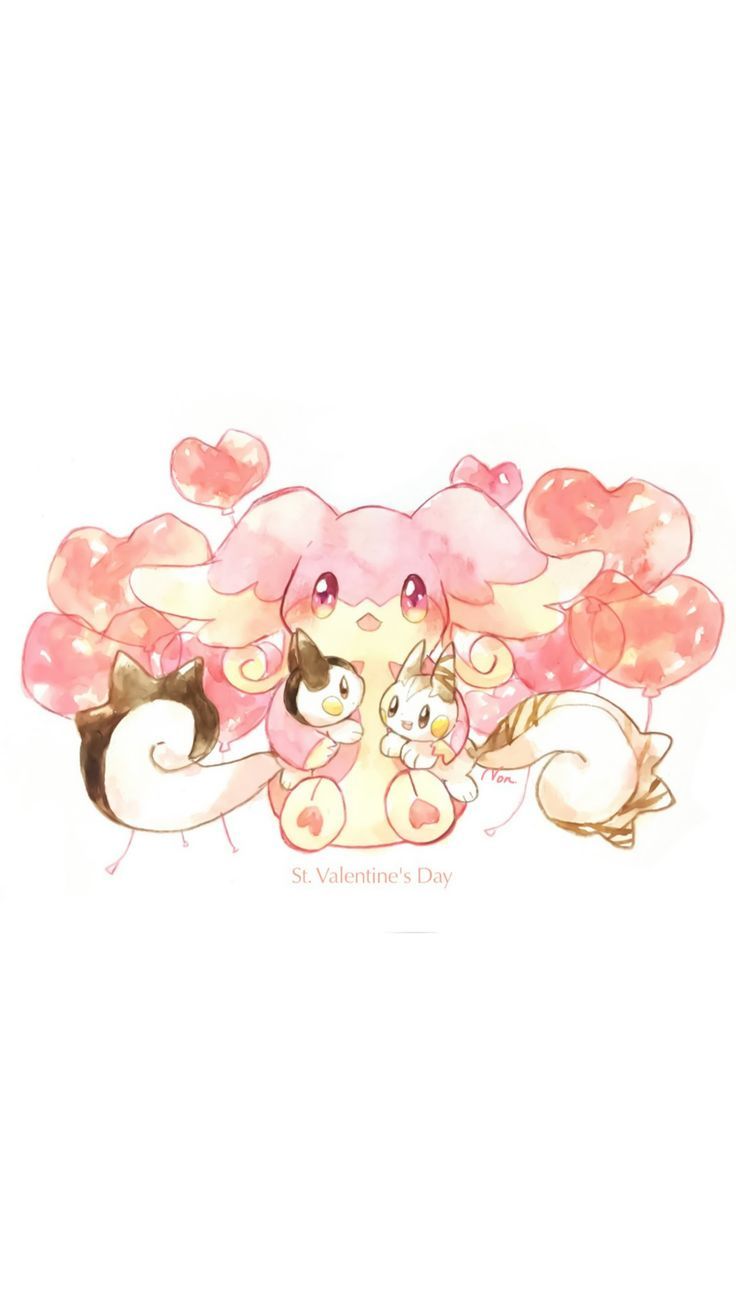 736x1308 Cute Pokemon Wallpaper. Pokemon Art. โปเกมอน, แฟนอาร์ท