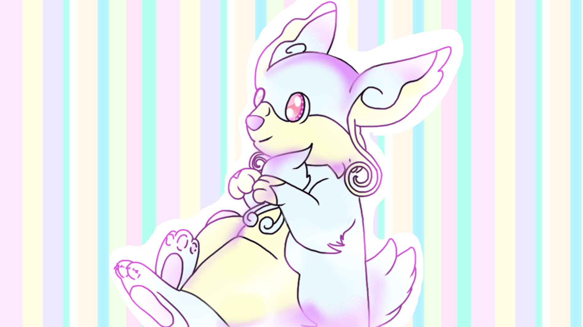 1895x1066 Pastel Mega Audino On Tumblr