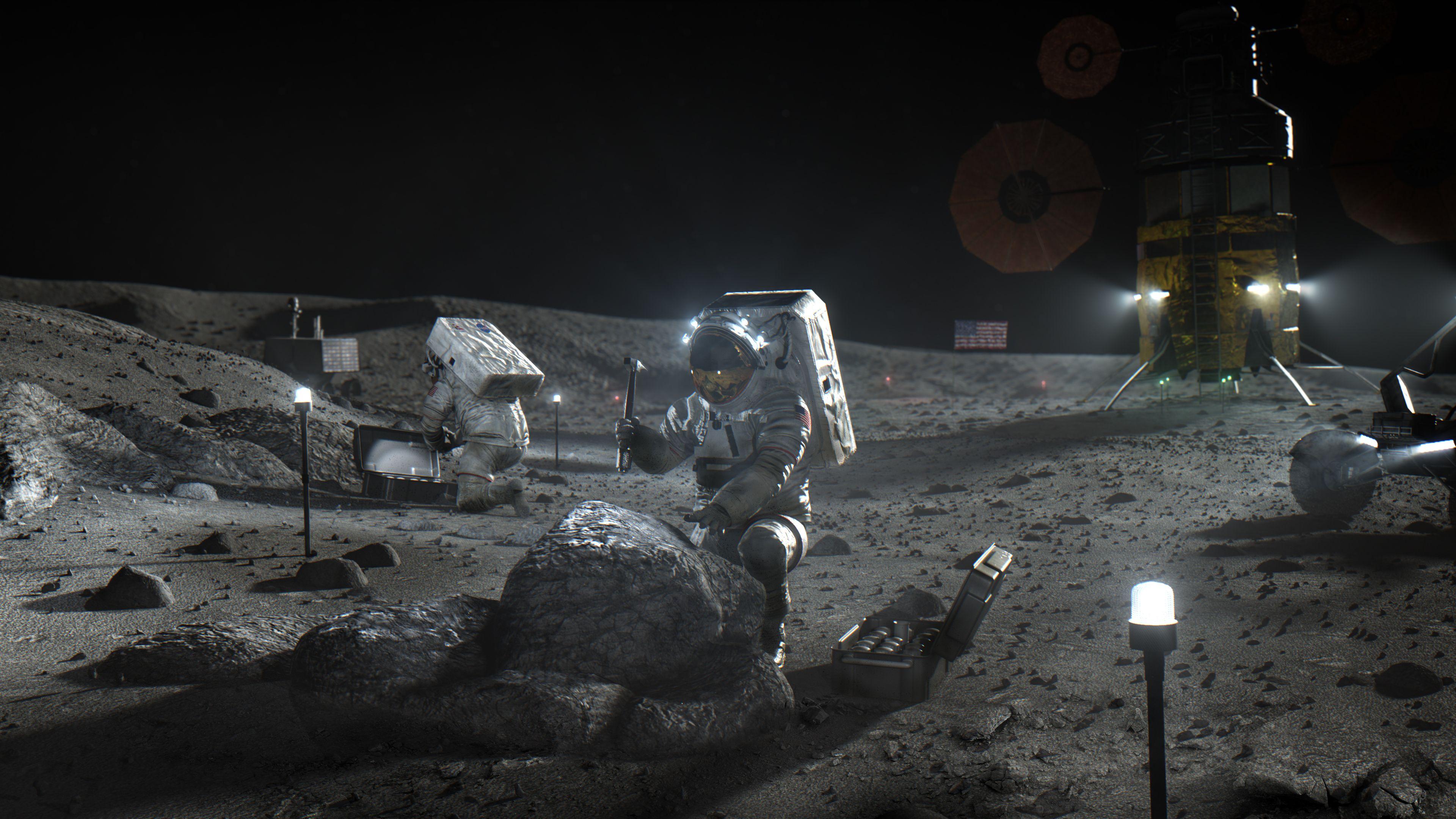 3840x2160 Step Artemis: Moon Missions as an Astronaut Testbed for Mars