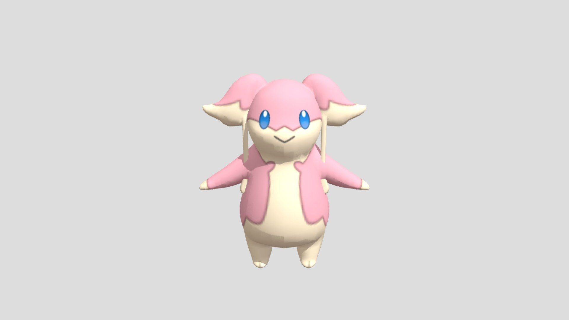 1920x1080 Audino Free 3D model by nguyenlouis32 [90a0fa0]