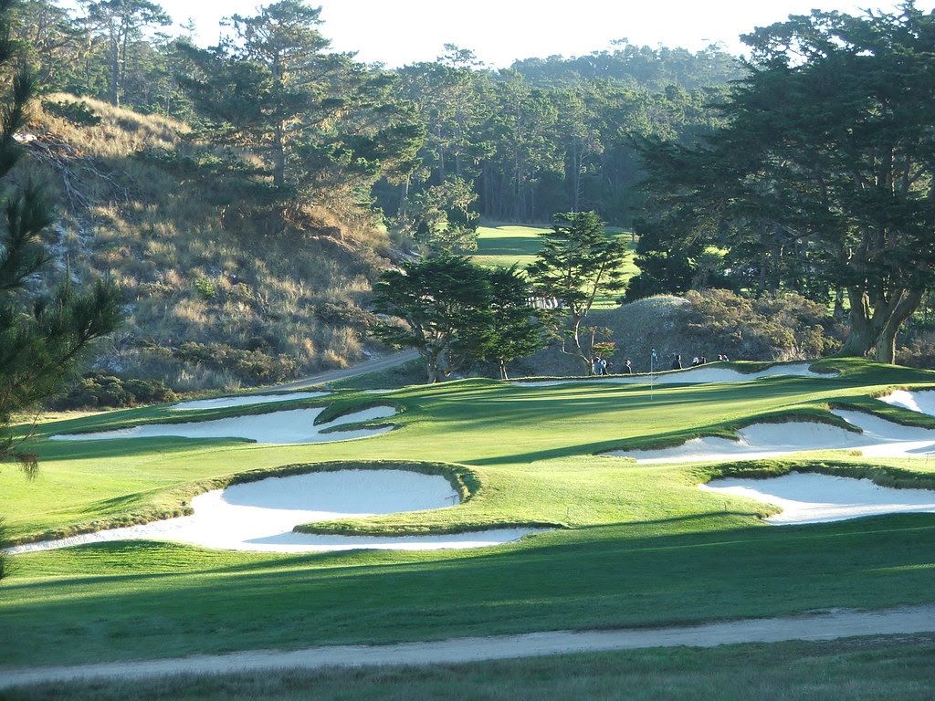 1024x768 Playing the Golf Courses in The World: Cypress Point Golf Club
