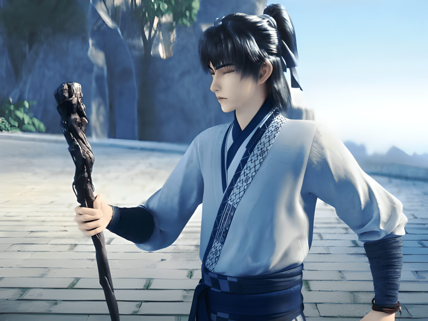 1365x1024 Zhang Xiaofan（The male protagonist in the web animation *Zhu Xian*.）_Baiduwiki