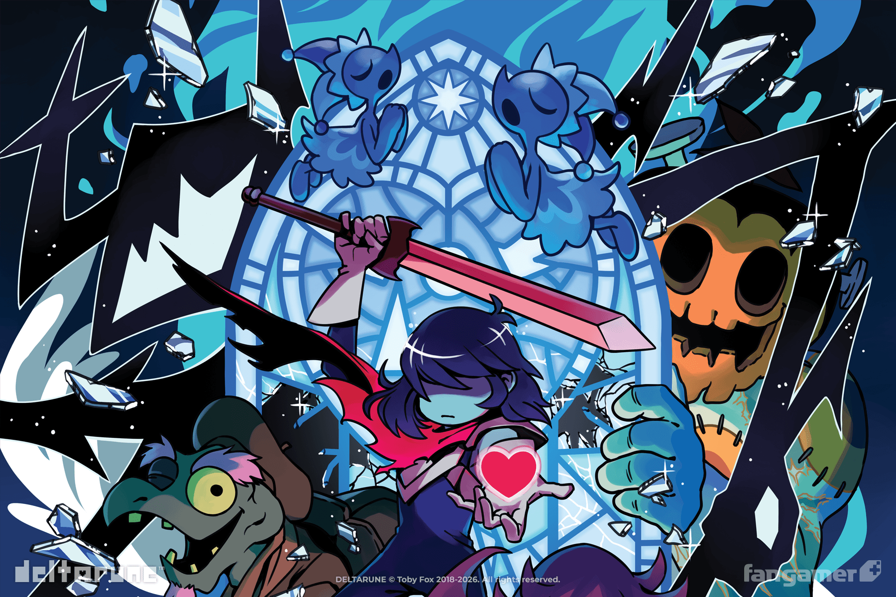 1800x1200 DELTARUNE Sanctuary Poster