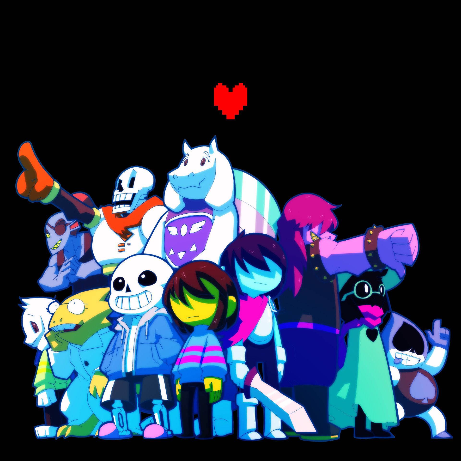 1920x1920 Deltarune Wallpaper
