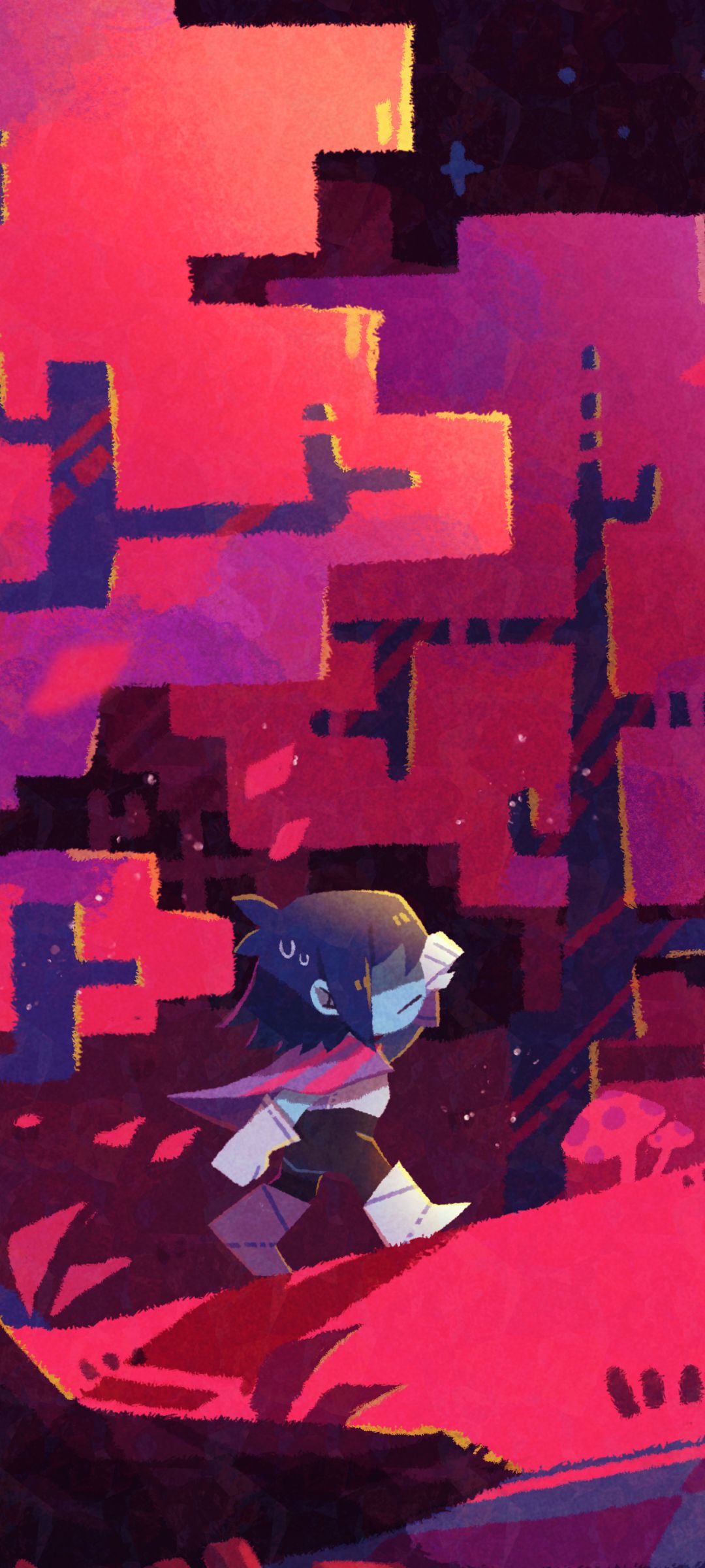 1080x2400 Deltarune Phone Wallpaper