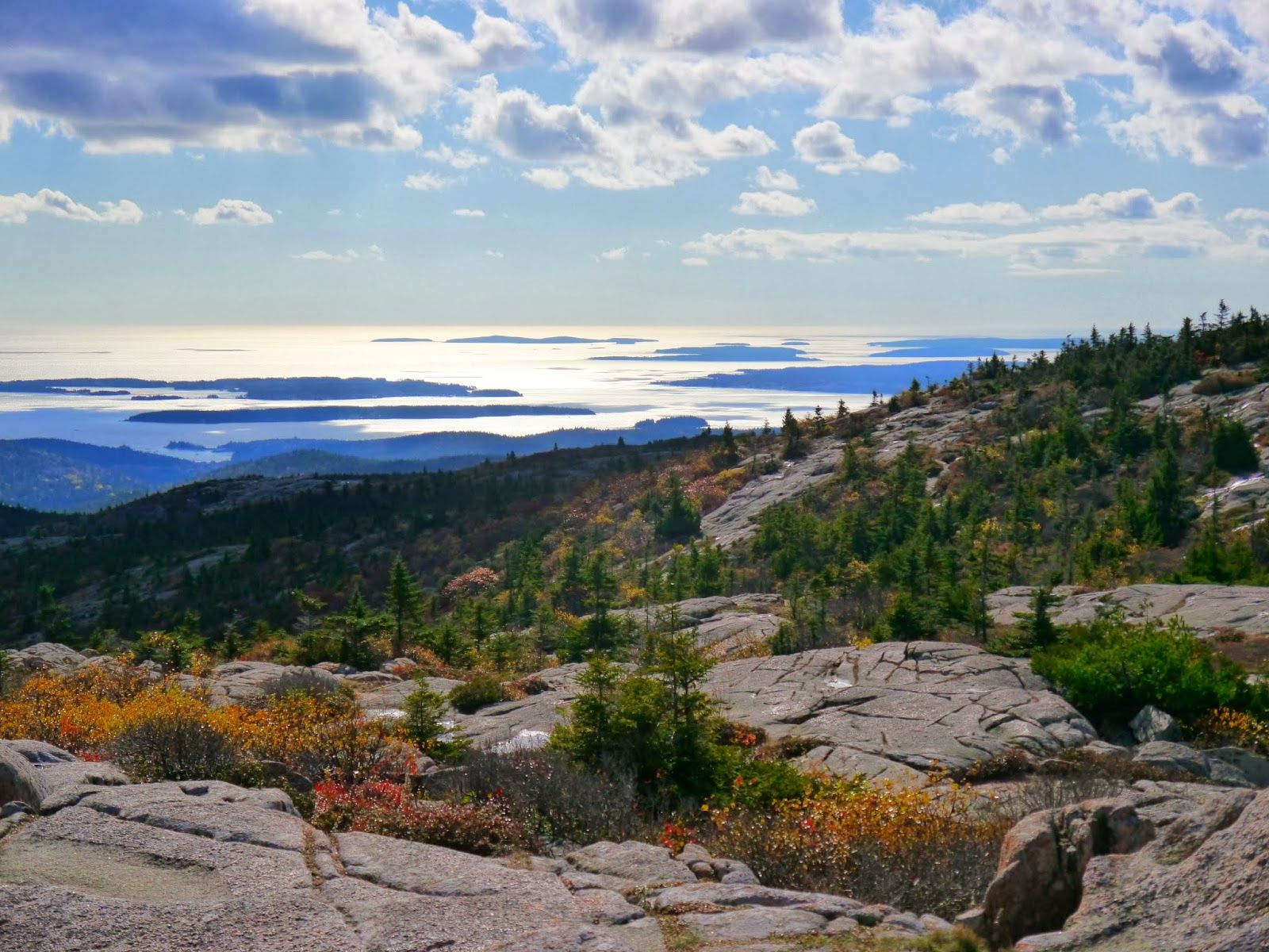 1600x1200 American Travel Journal: Cadillac Mountain National Park