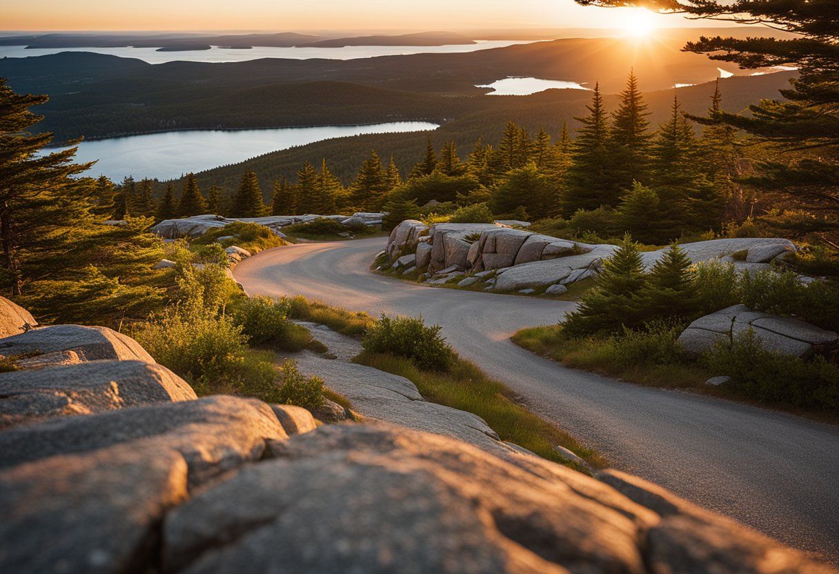 1216x832 Hiking vs Driving Cadillac Mountain Summit Ways to the Top. TM2 Maine