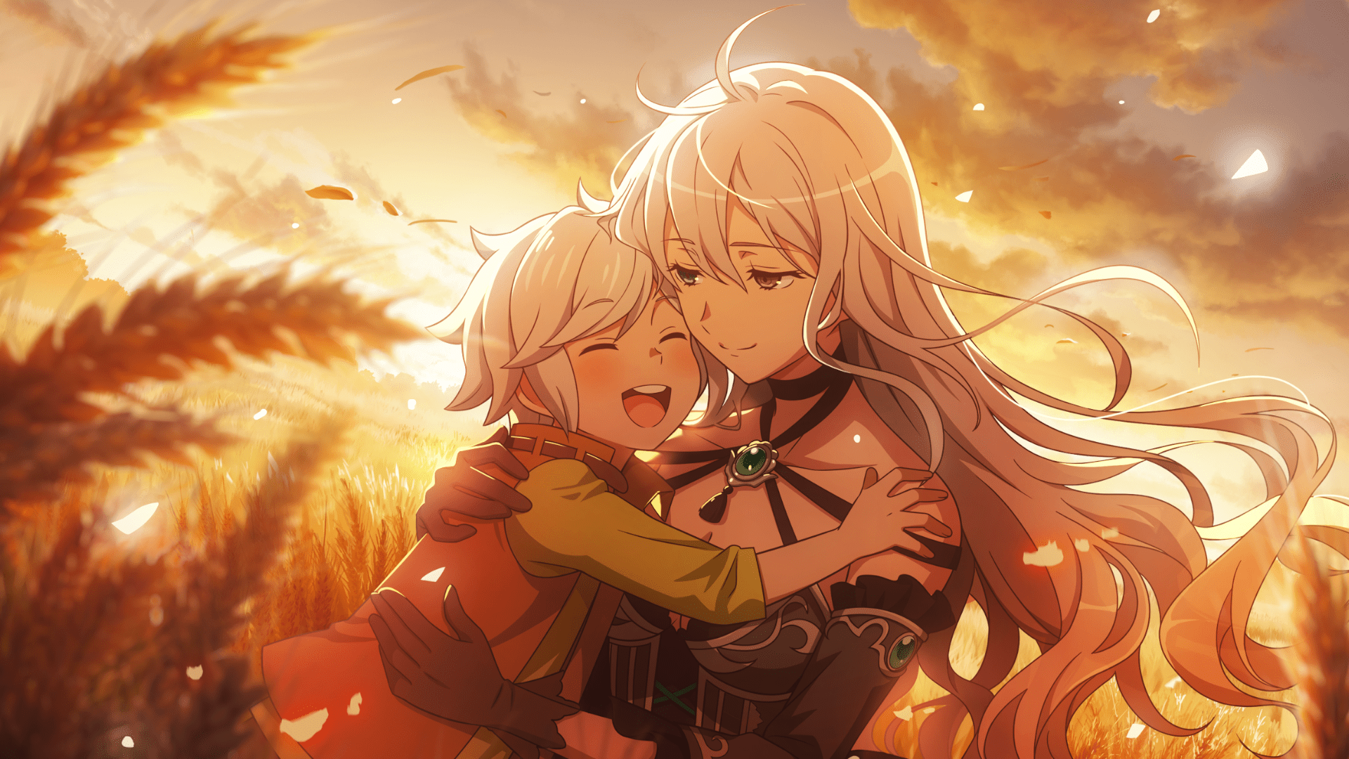 1920x1080 DanMachi HD Wallpaper: Bell & Alfia