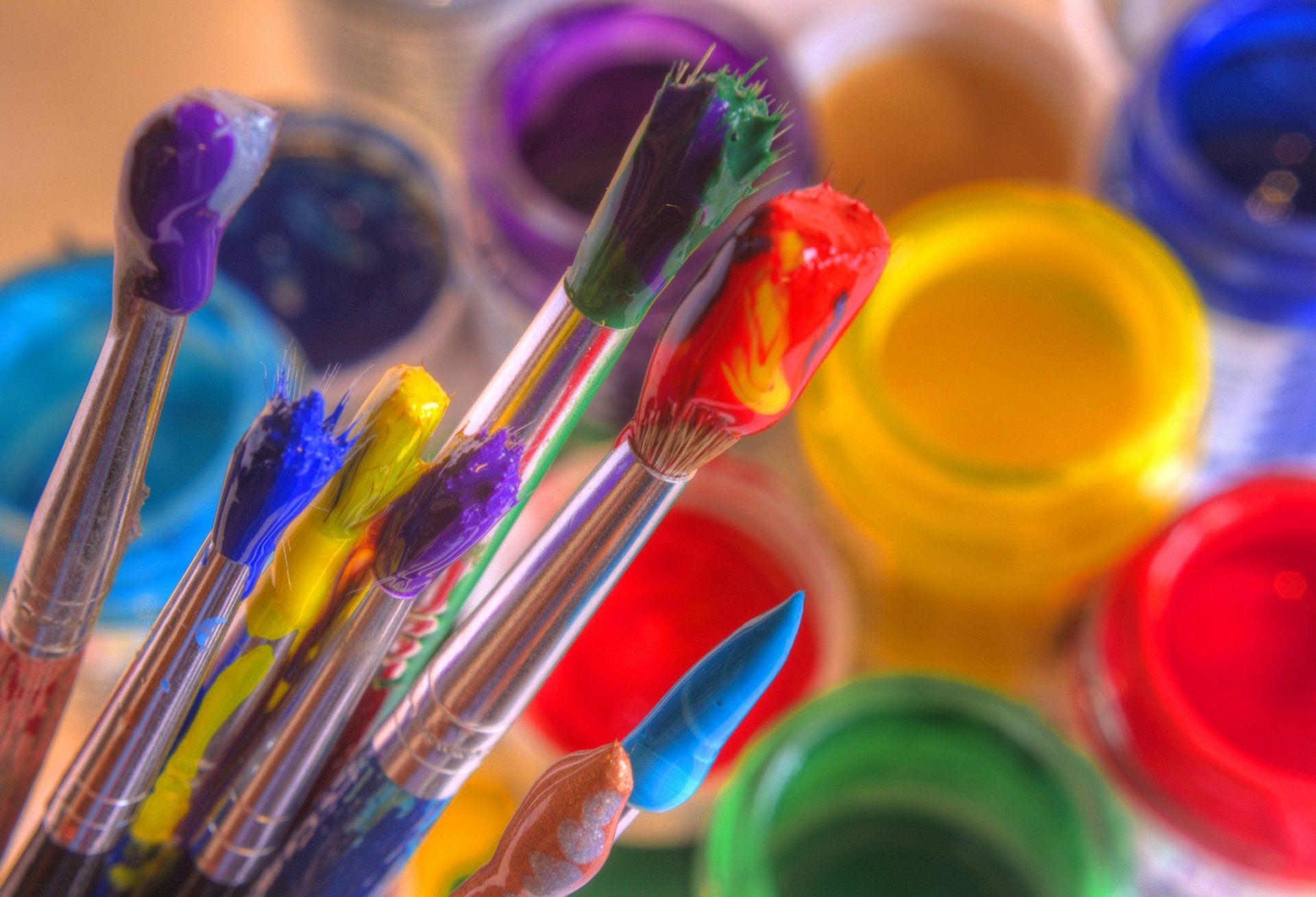 1920x1309 Vibrant Brushstrokes: 4K Ultra HD Palette Of Man Made Colorsx3196