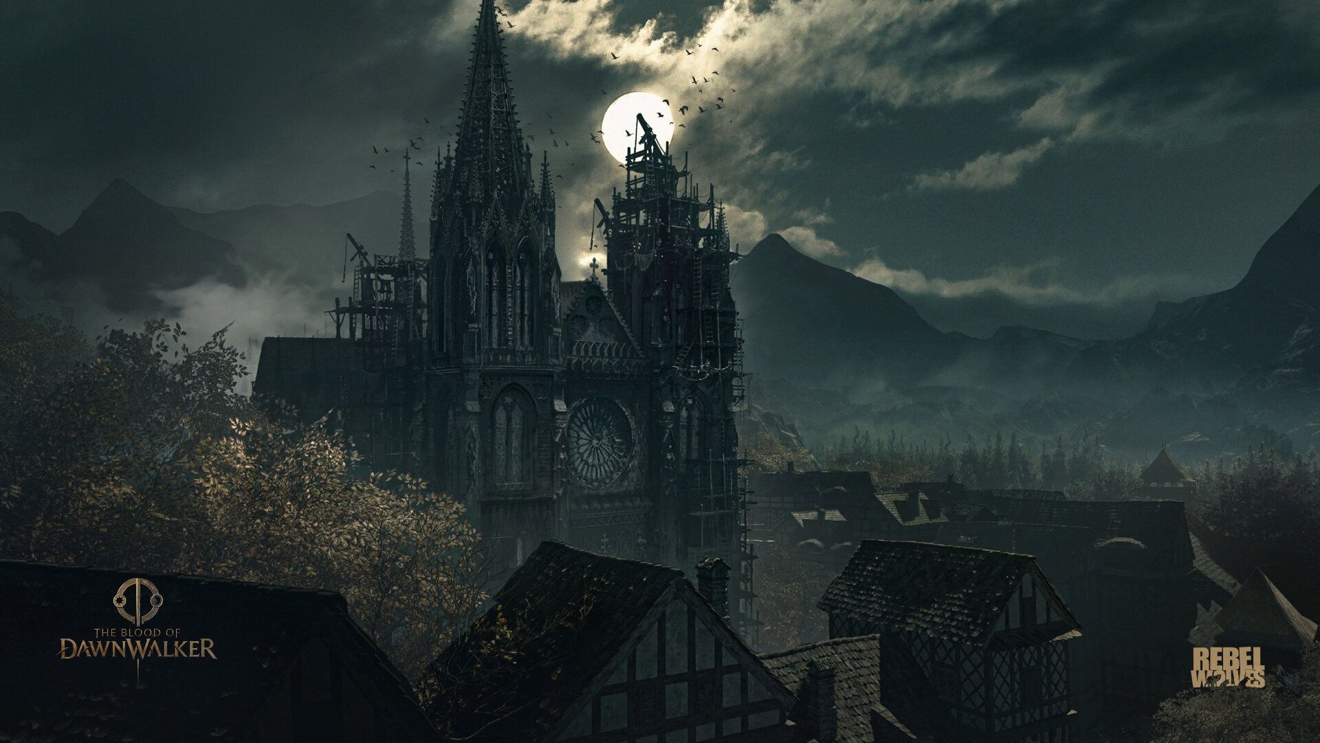 1920x1080 Wallpaper game, rpg, vampire, Rebel Wolves, The Blood of Dawnwalker for mobile and desktop, section игры, resolution 1920x1080