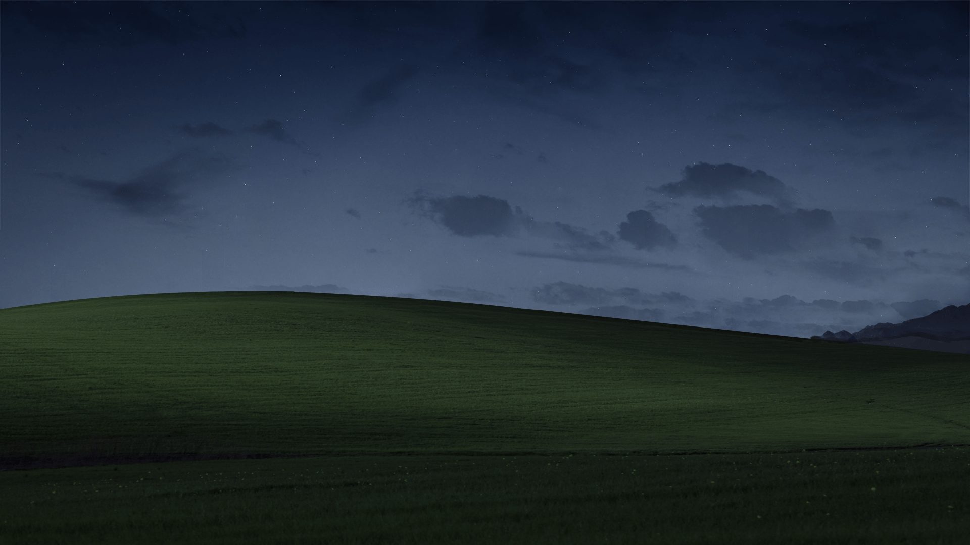 1920x1080 I tried to making dark mode XP wallpaper