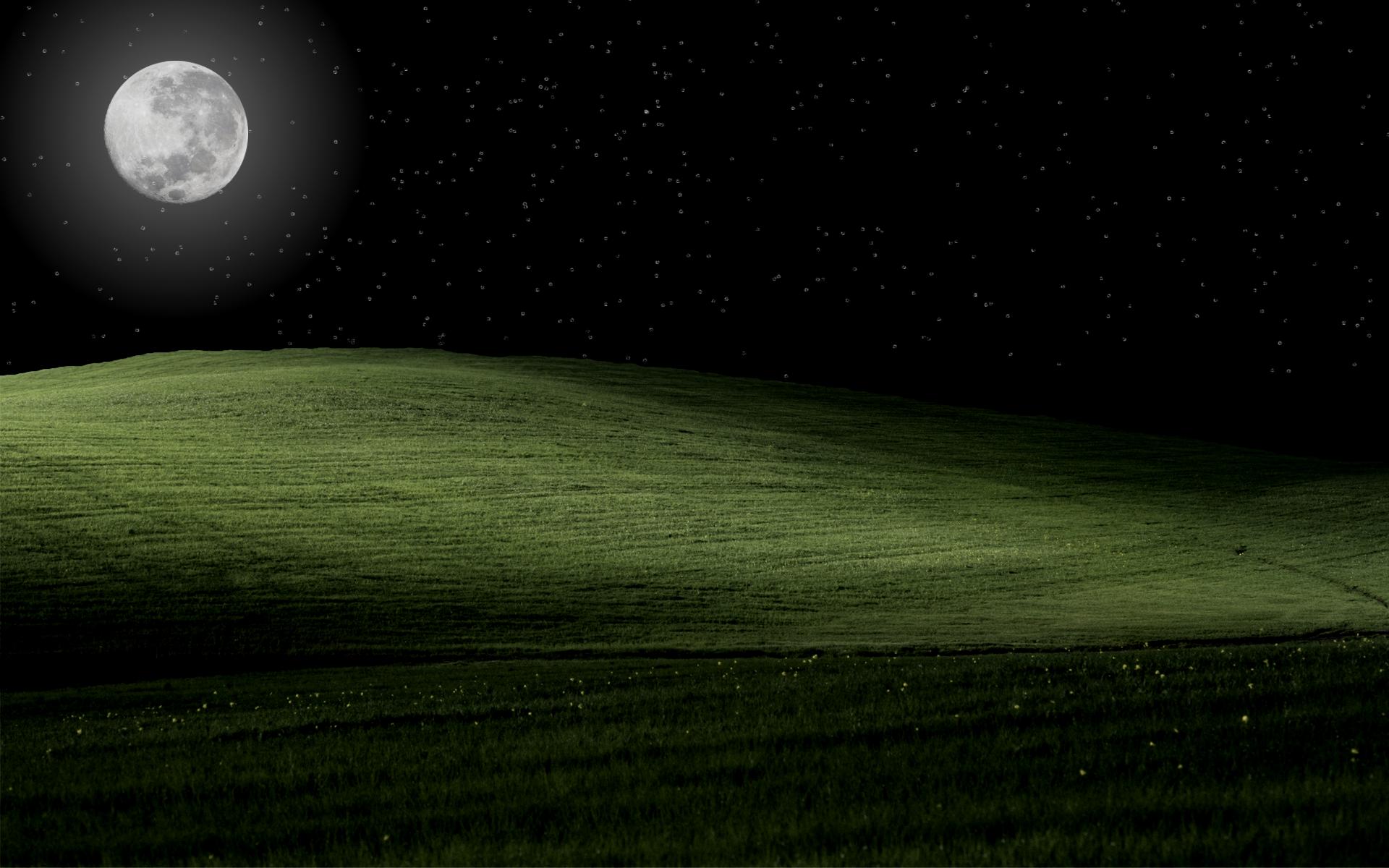 1920x1200 Windows XP Night Wallpaper