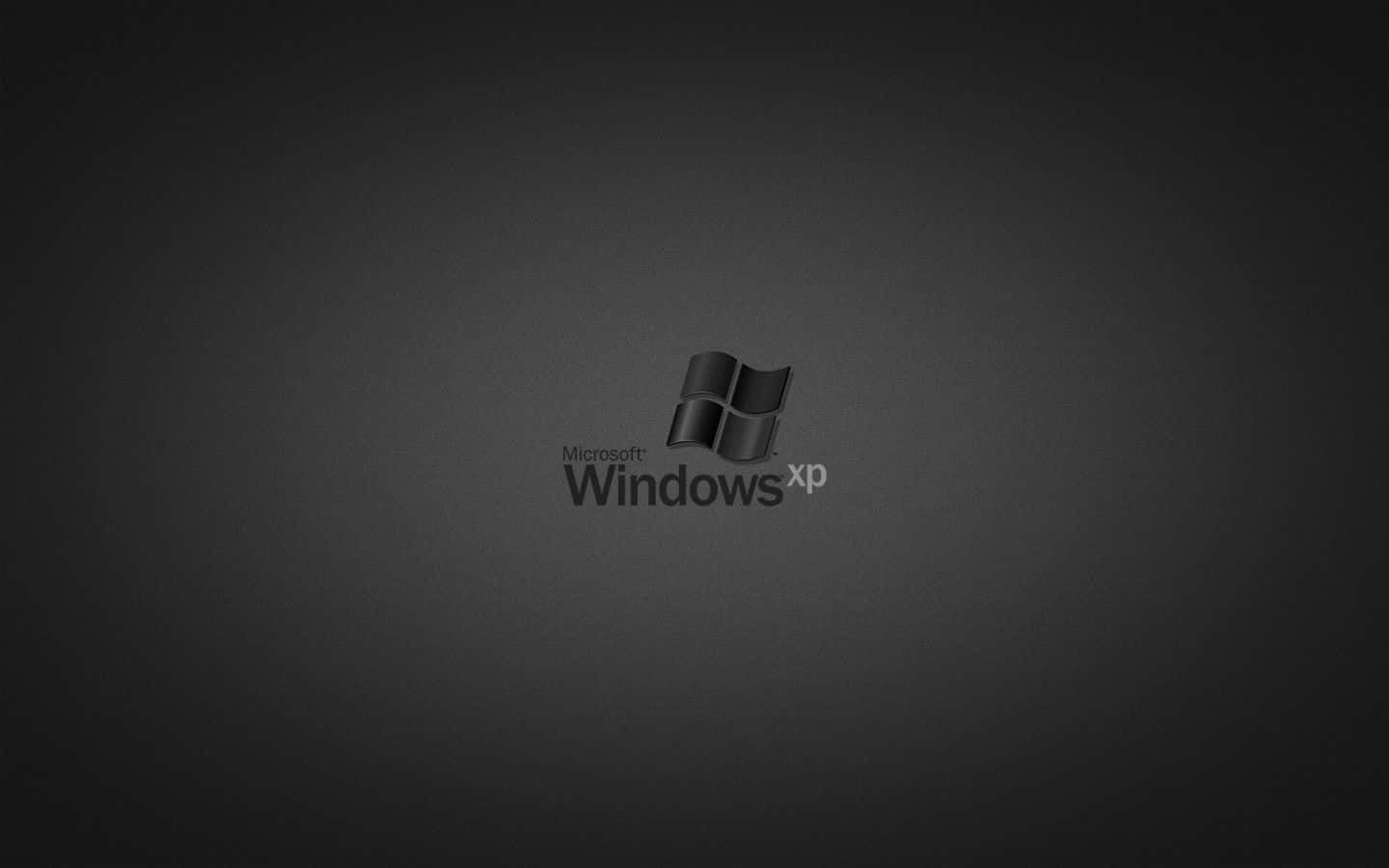 1440x900 Windows XP Black Wallpaper