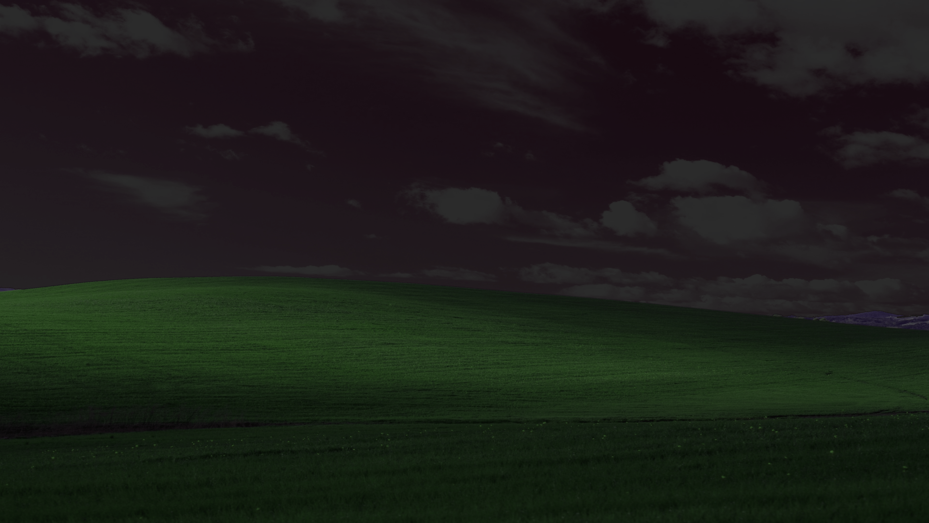 3840x2160 I Made The Windows XP Background Into Night Mode. (Credit To U Reconrey For HD)