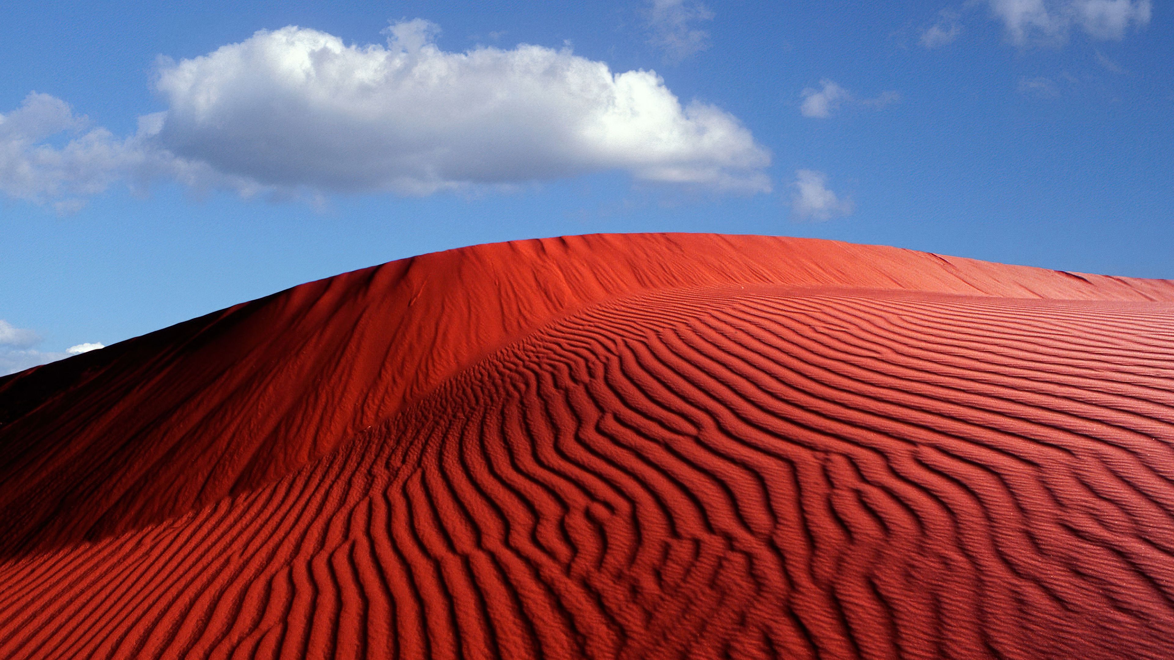 3840x2160 Windows XP Wallpaper 4K, Desert, Dunes, Sunny day, Stock
