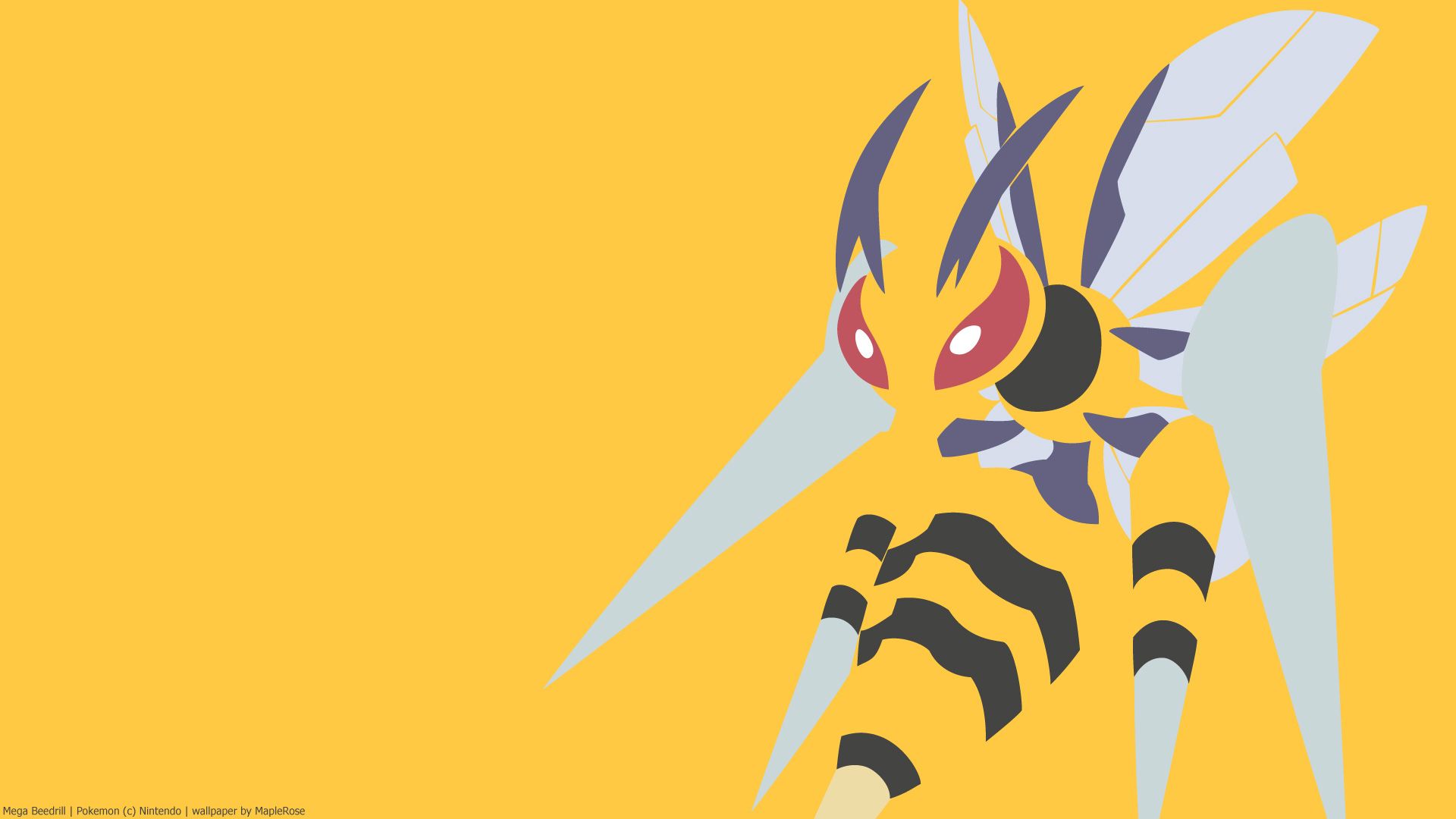 1920x1080 Mega Beedrill. PokéWalls
