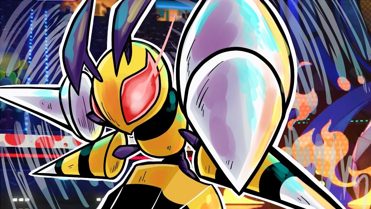 1280x720 Mega Beedrill. He Do Not Stall. He Min Max (Pokemon Champions)
