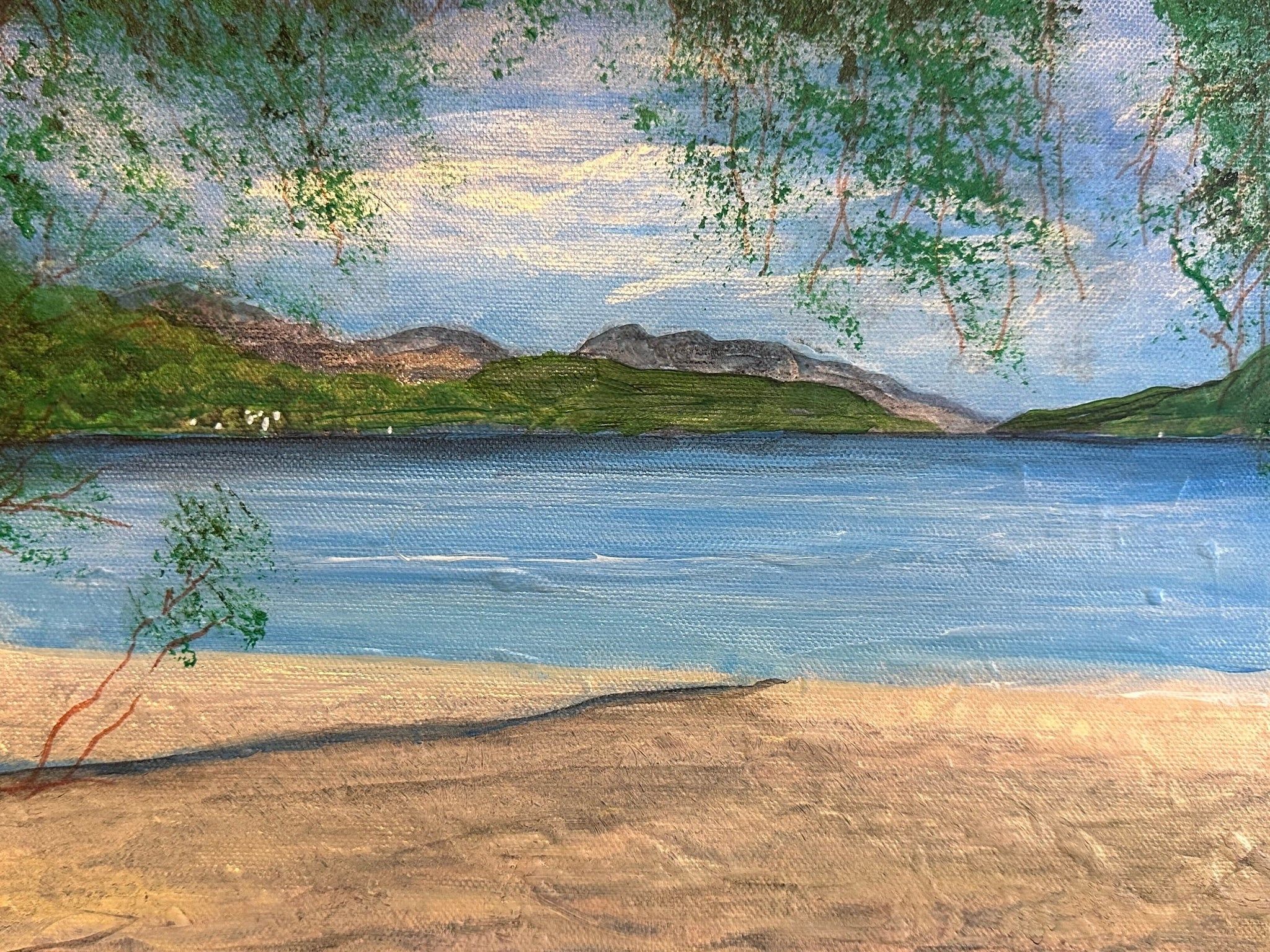 2048x1536 Firkin Point Loch Lomond Scottish Landscape Painting