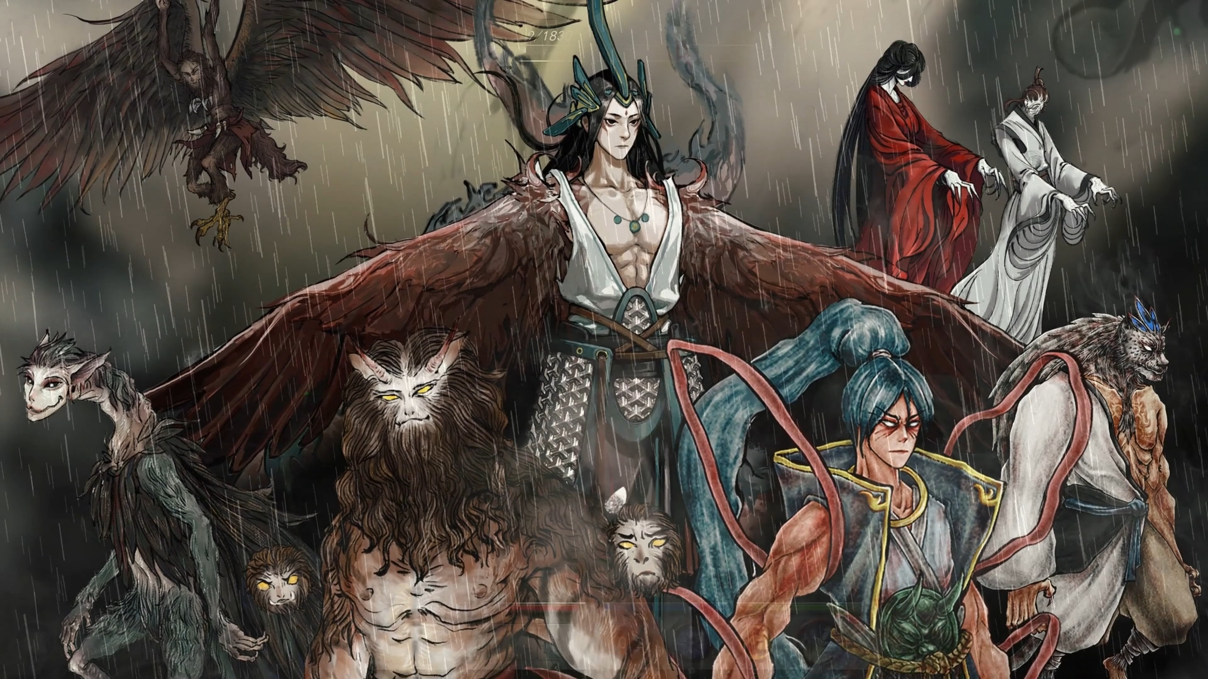 3840x2160 Wonderful Chinese Art exclusive in Tale of Immortal