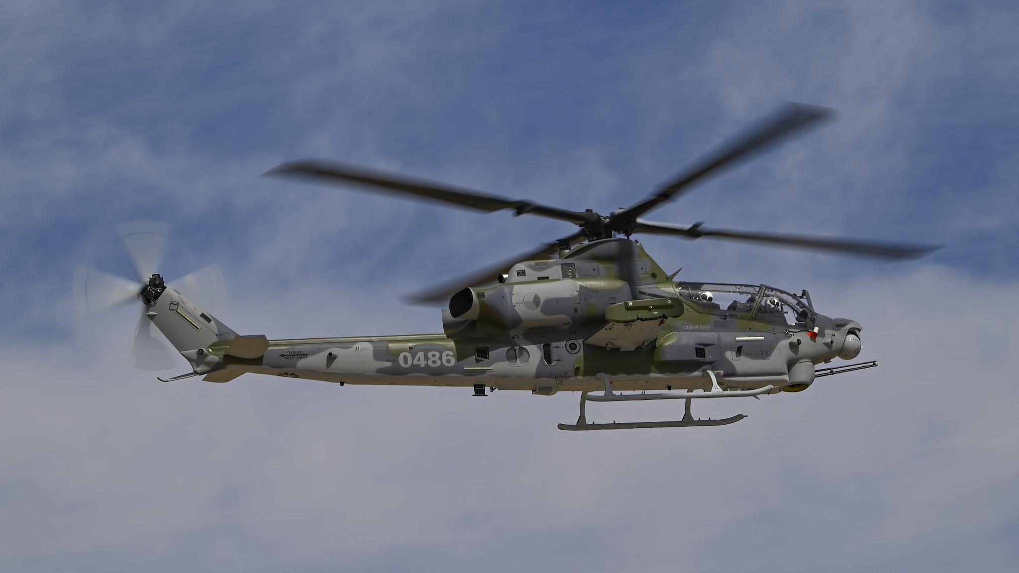 2048x1152 AH 1Z Viper In Czech Air Force Camo, First Pieces Will Be Delivered Soon To The 22nd Helicopter Airbase Náměšť Nad Oslavou