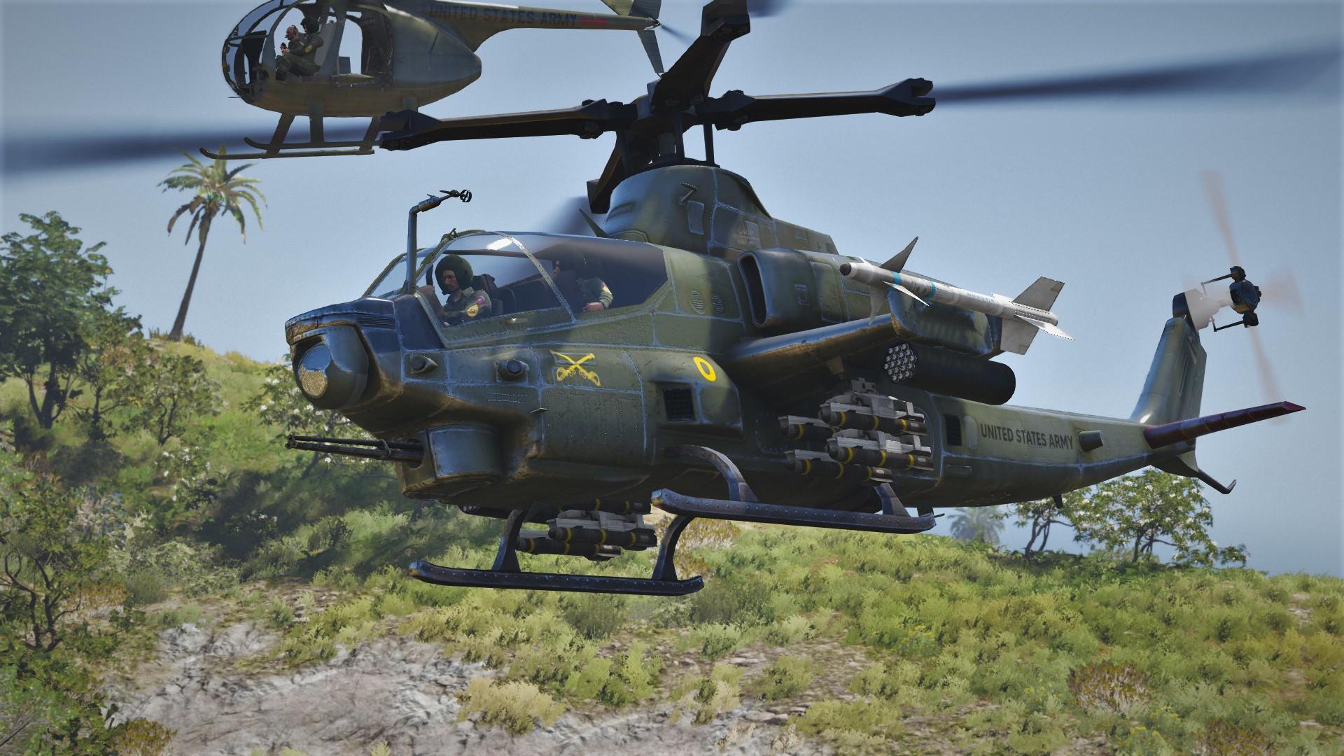 1920x1080 AH 1G Cobra Styled Skin For AH 1Z Viper