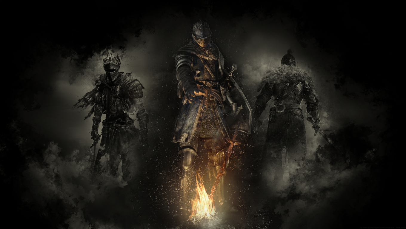 1360x768 Resolution Dark Souls Cool Gaming Desktop Laptop HD Wallpaper