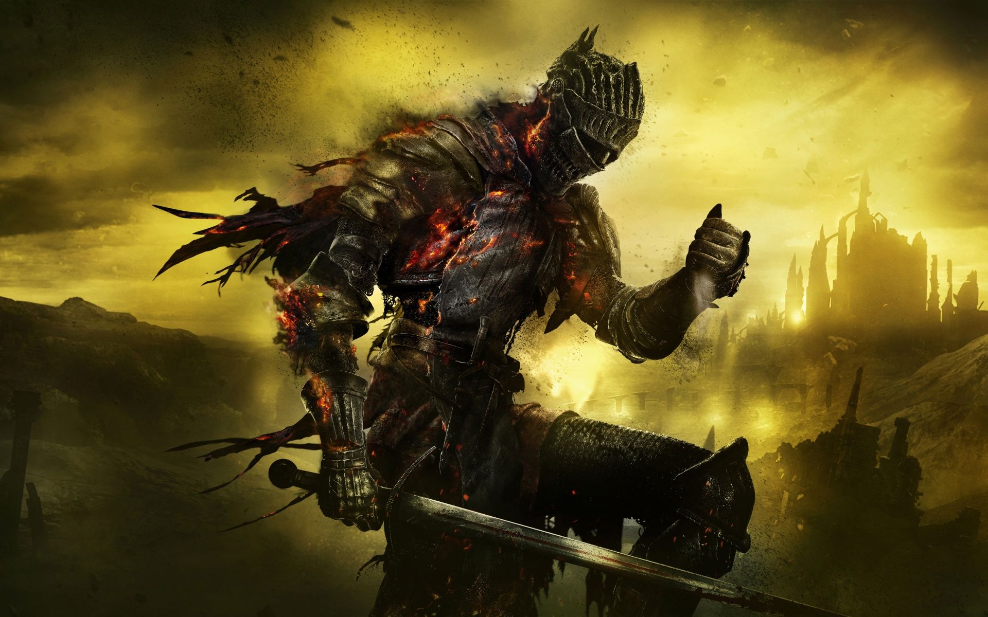 1920x1200 Dark Souls III Wallpaper 4K, Artwork, Video Game