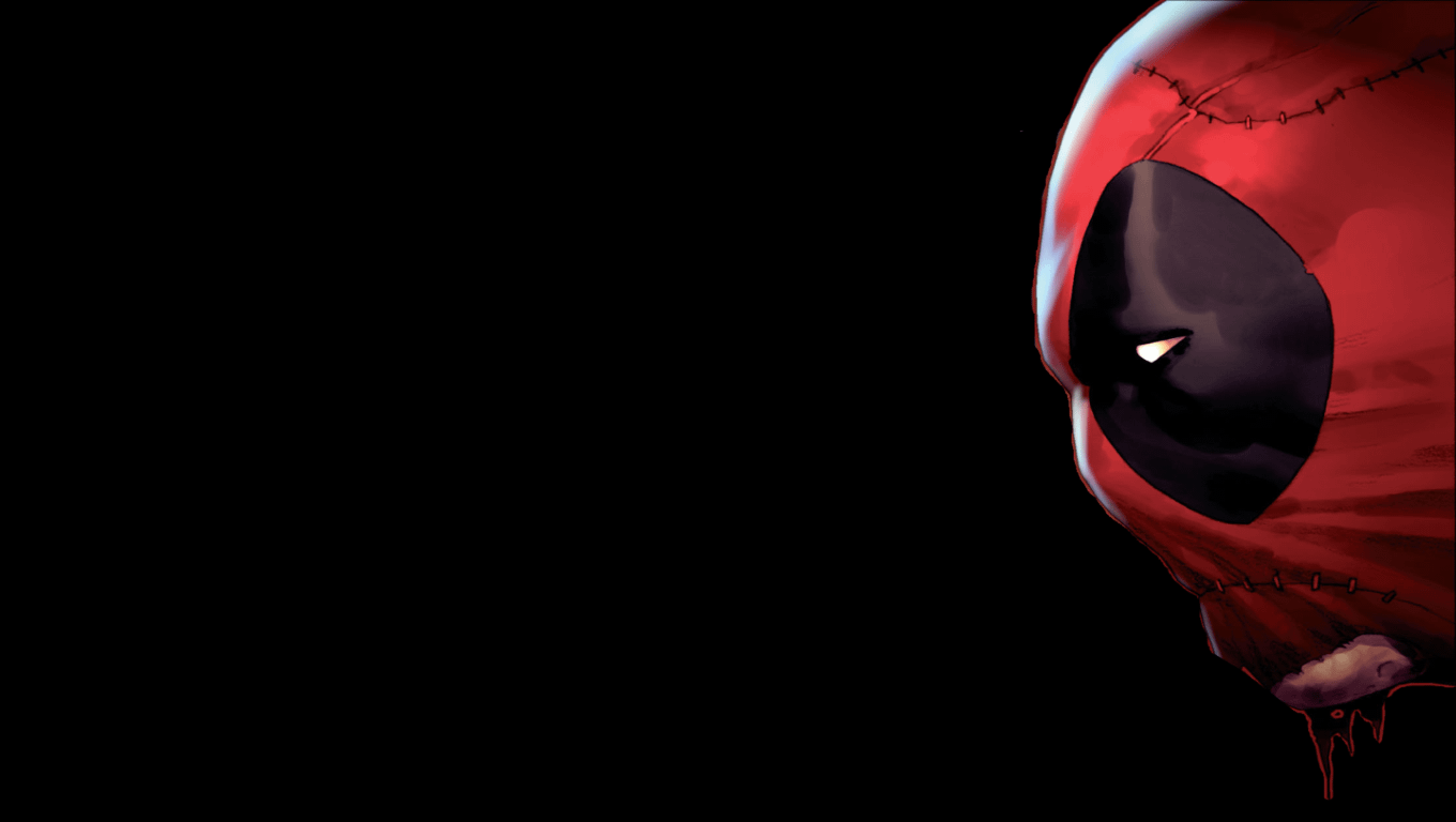 1360x768 Deadpool Facing Left [1360x768]