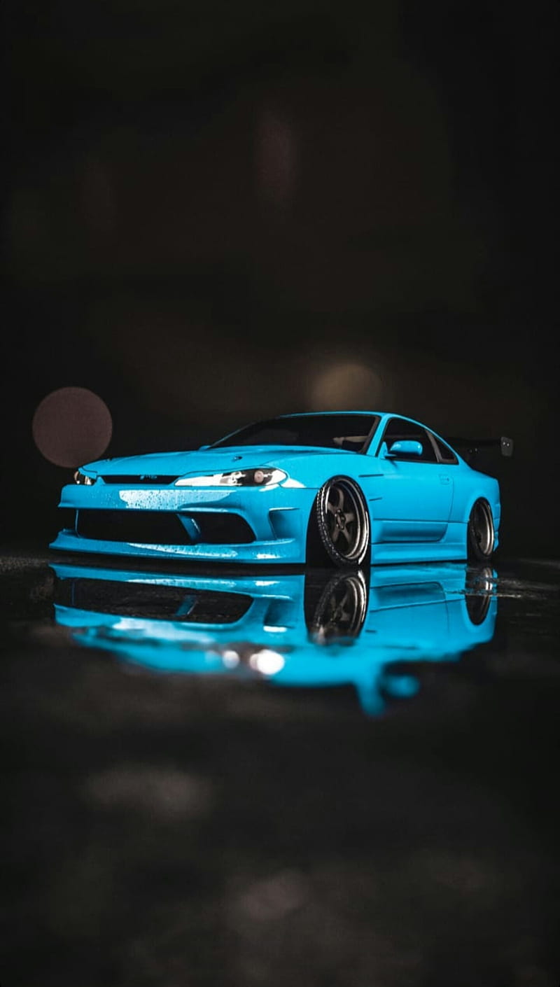 800x1410 S15 Silvia, car, carros, jdm, nissan, s slivia, sr turbo, HD phone wallpaper