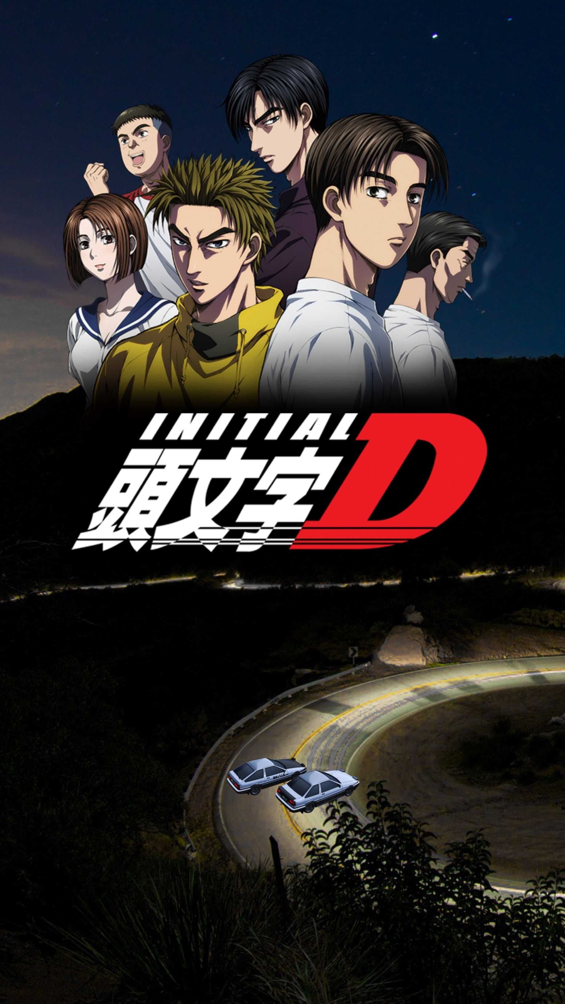 1836x3264 Initial D Wallpaper