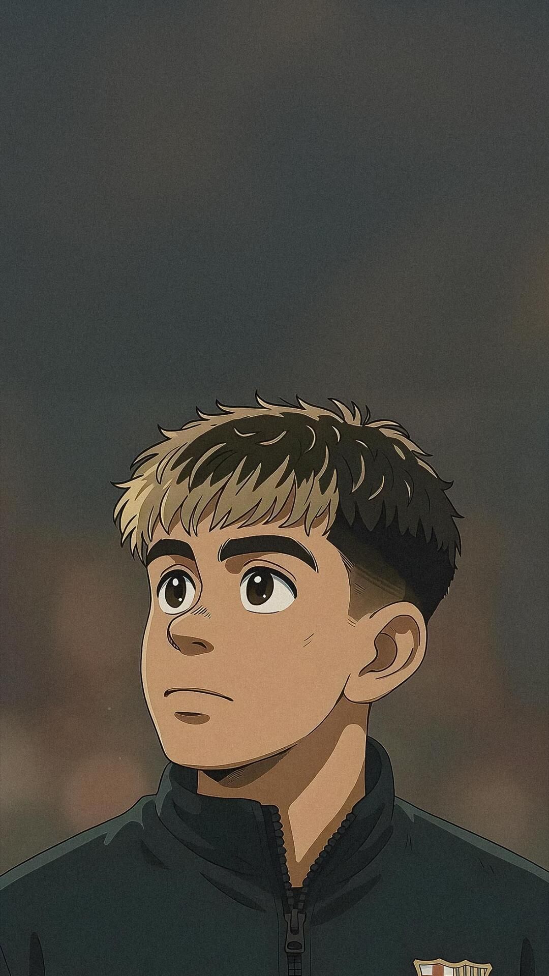 1080x1920 FC Barcelona Lamine Yamal Ghibli Art iPhone