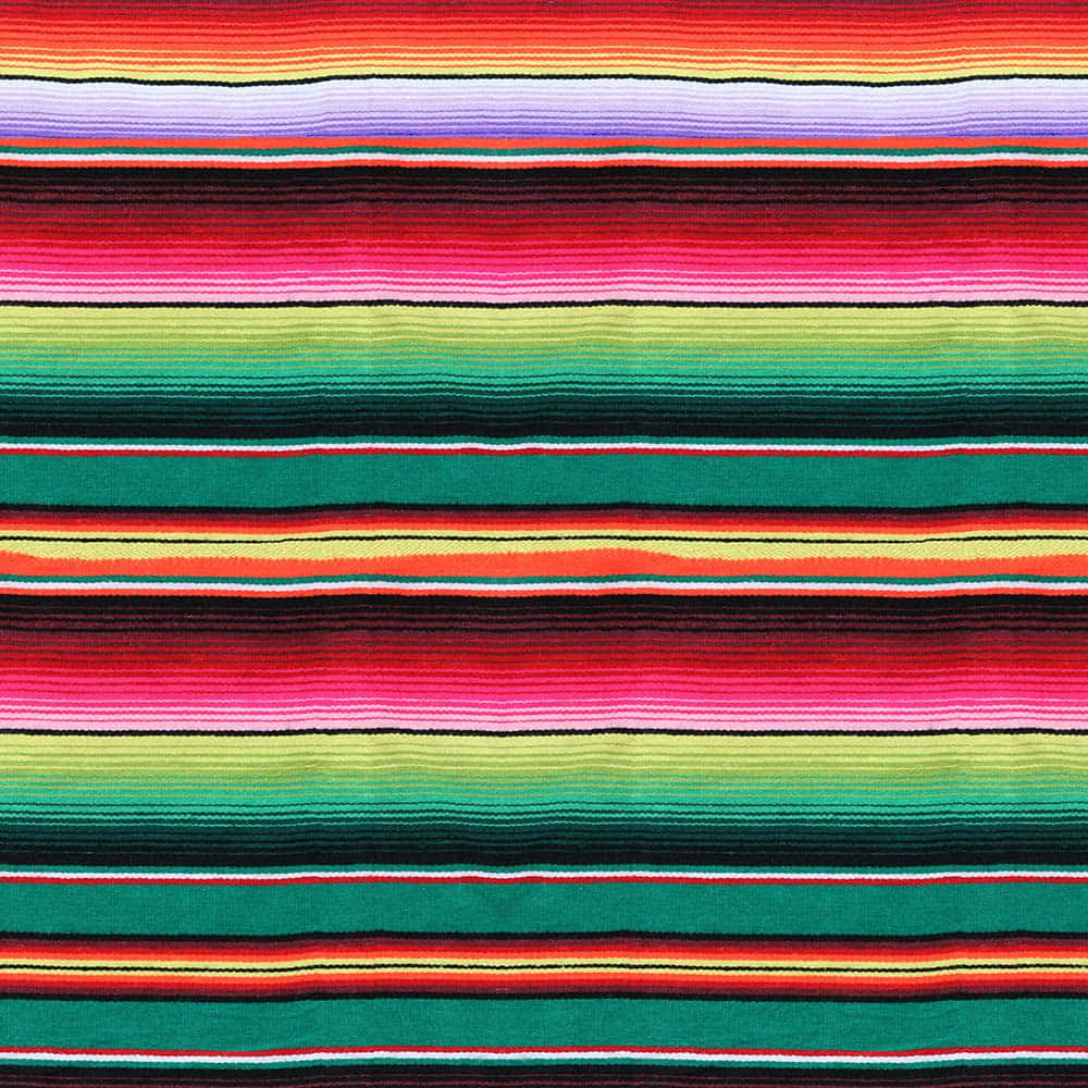 1000x1000 Download a colorful mexican striped fabric Wallpaper