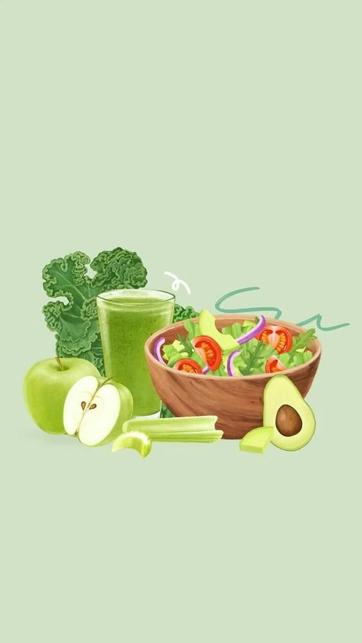 736x1308 Healthy aesthetic background!