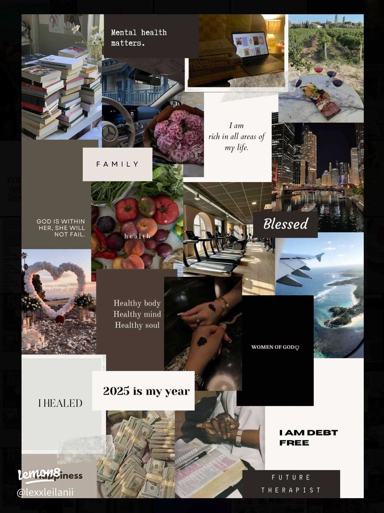 1320x1764 My Aesthetic Vision Board iPhone Wallpaper: Dream Goals & Motivation!