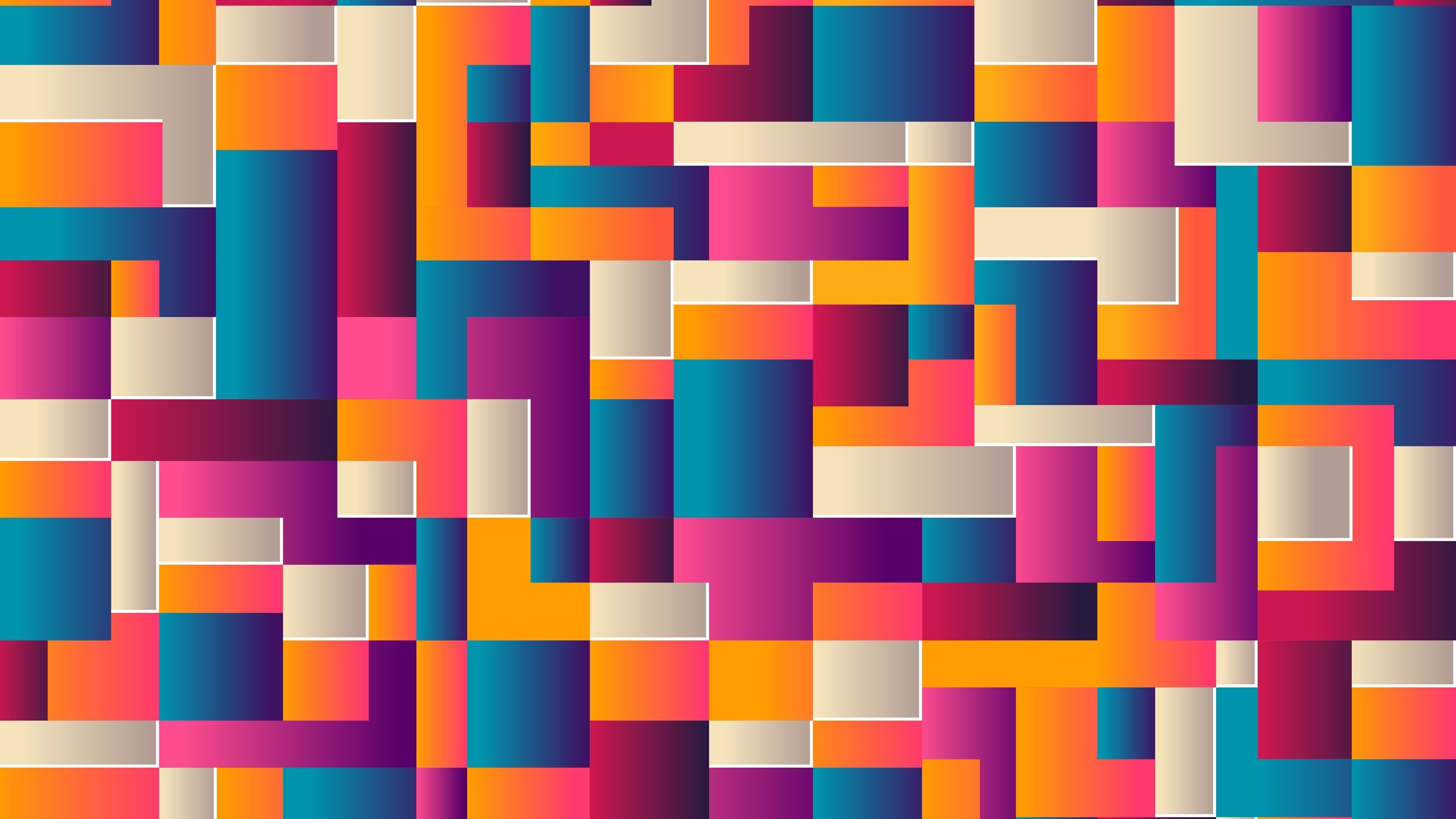 3840x2160 Abstract Shape Wallpaper