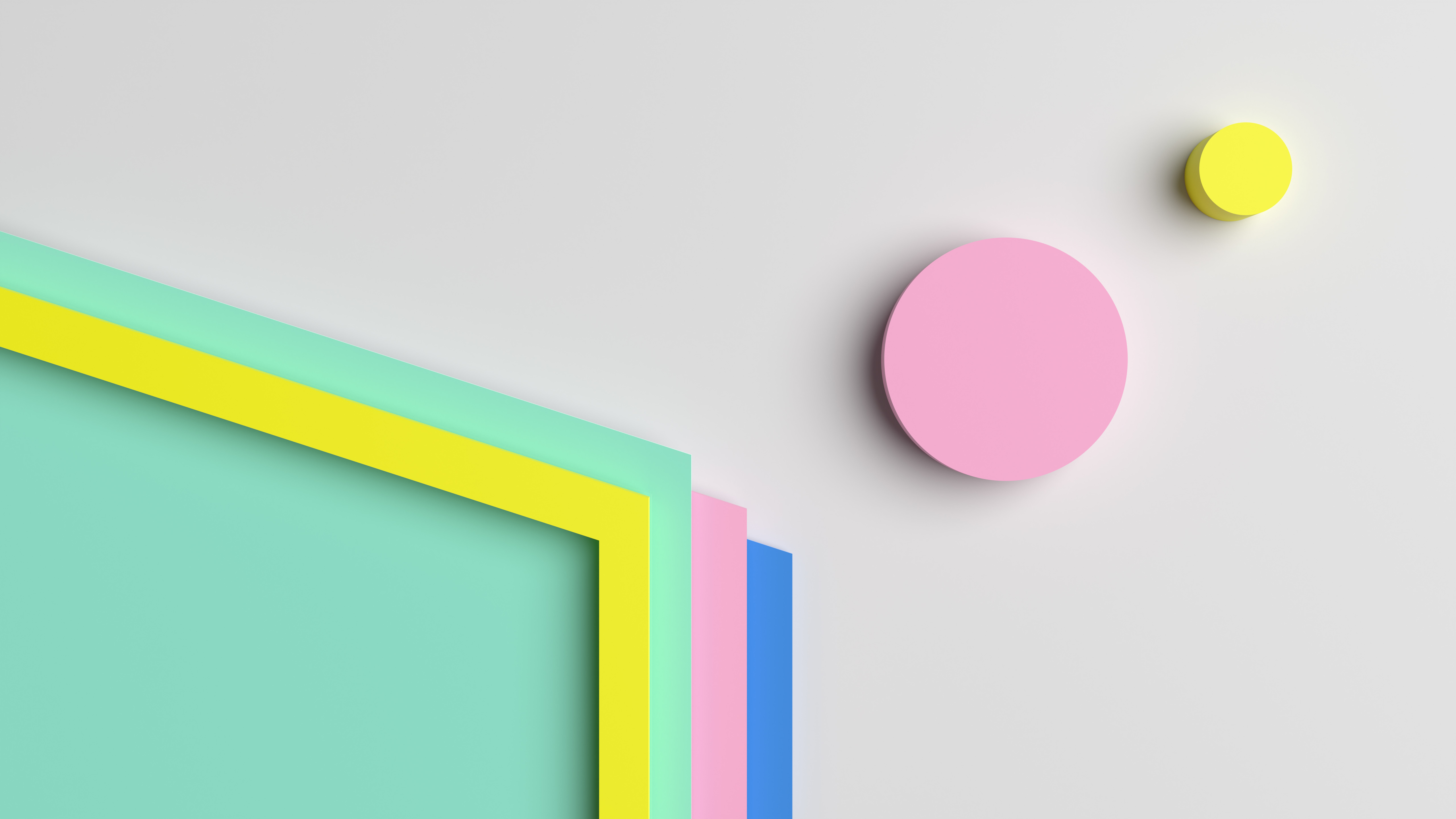 5120x2880 Abstract Shapes 4k Materialistic Wallpaper, HD Abstract 4K Wallpaper, Image and Background