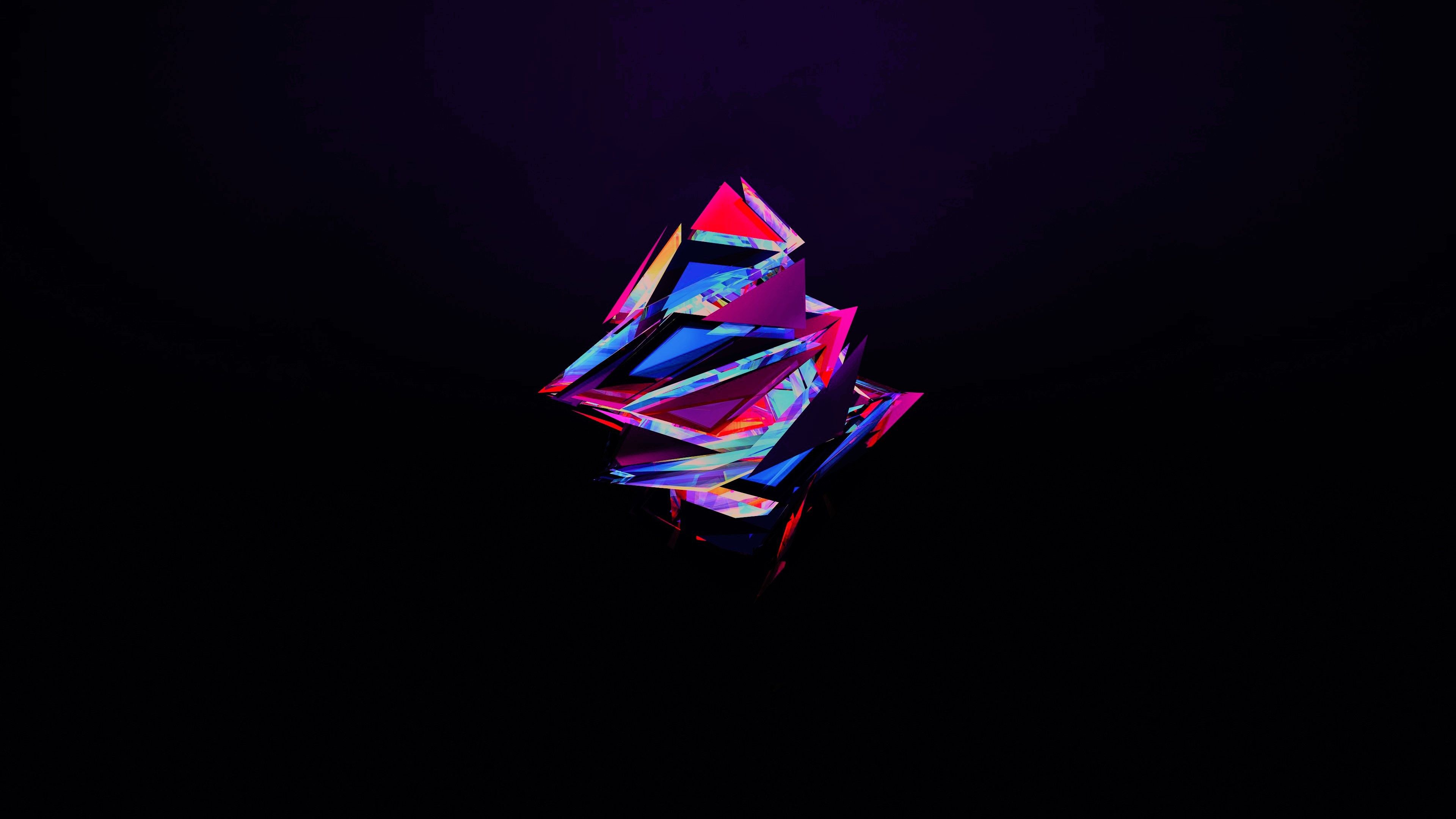 3840x2160 Desktop wallpaper: Minimalist, Abstract, Shapes 4K free download for PC. 747280