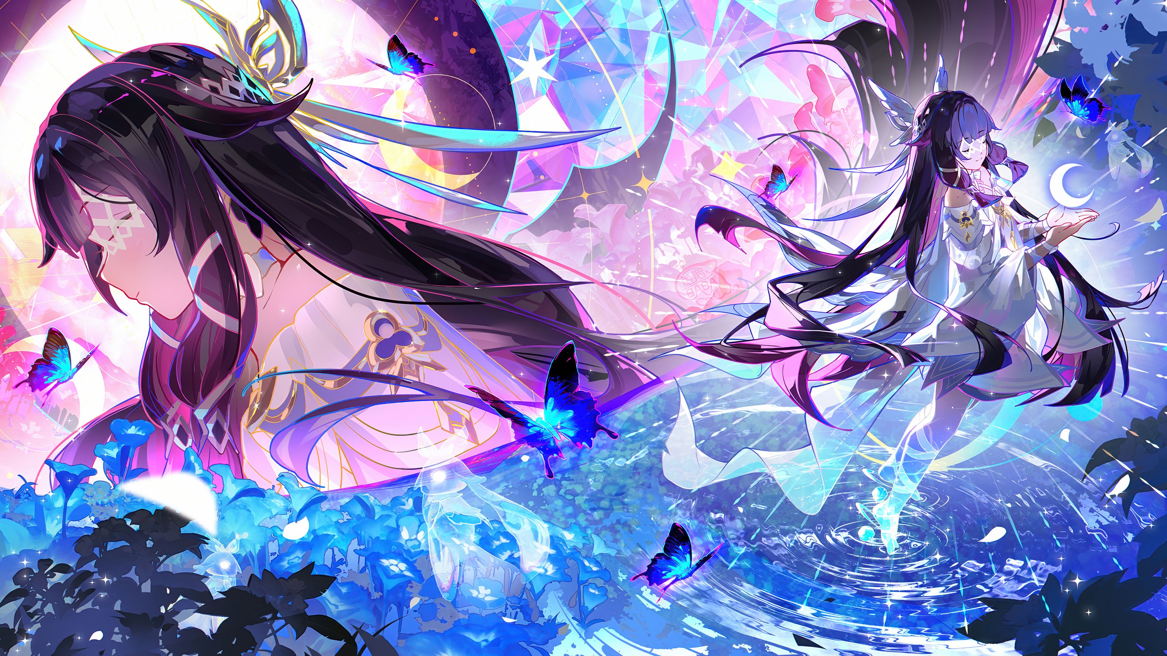 3840x2160 Columbina Genshin Impact Wallpaper 4K HD PC