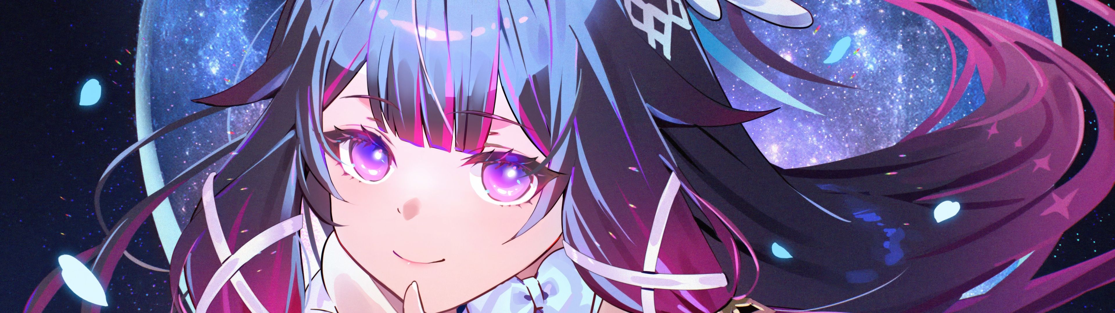 3840x1080 Columbina Hyposelenia Wallpaper 4K, Genshin Impact