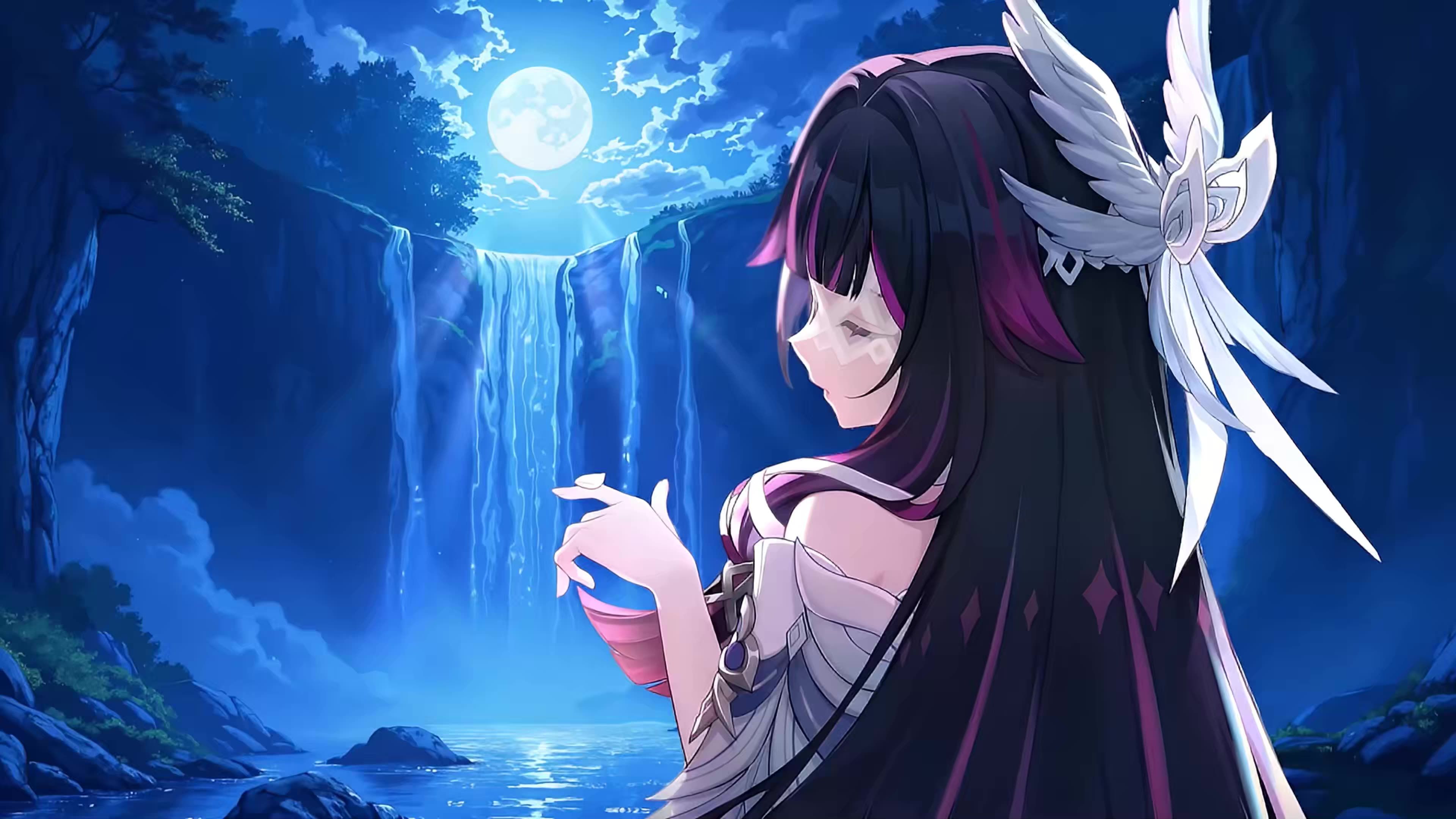 3840x2160 Columbina (Genshin Impact) Live Wallpaper