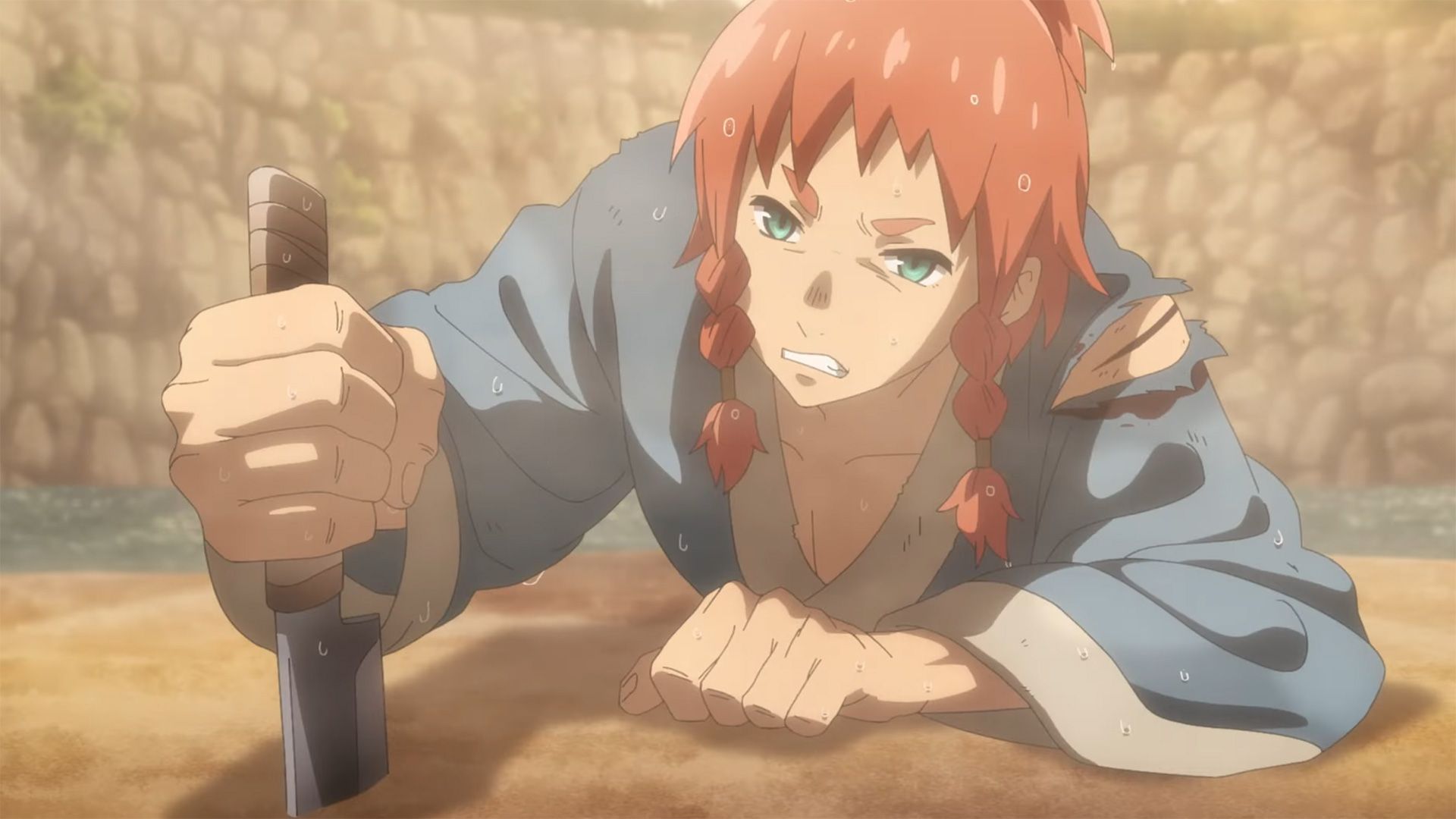 1920x1080 mostra tema de abertura do anime Teogonia