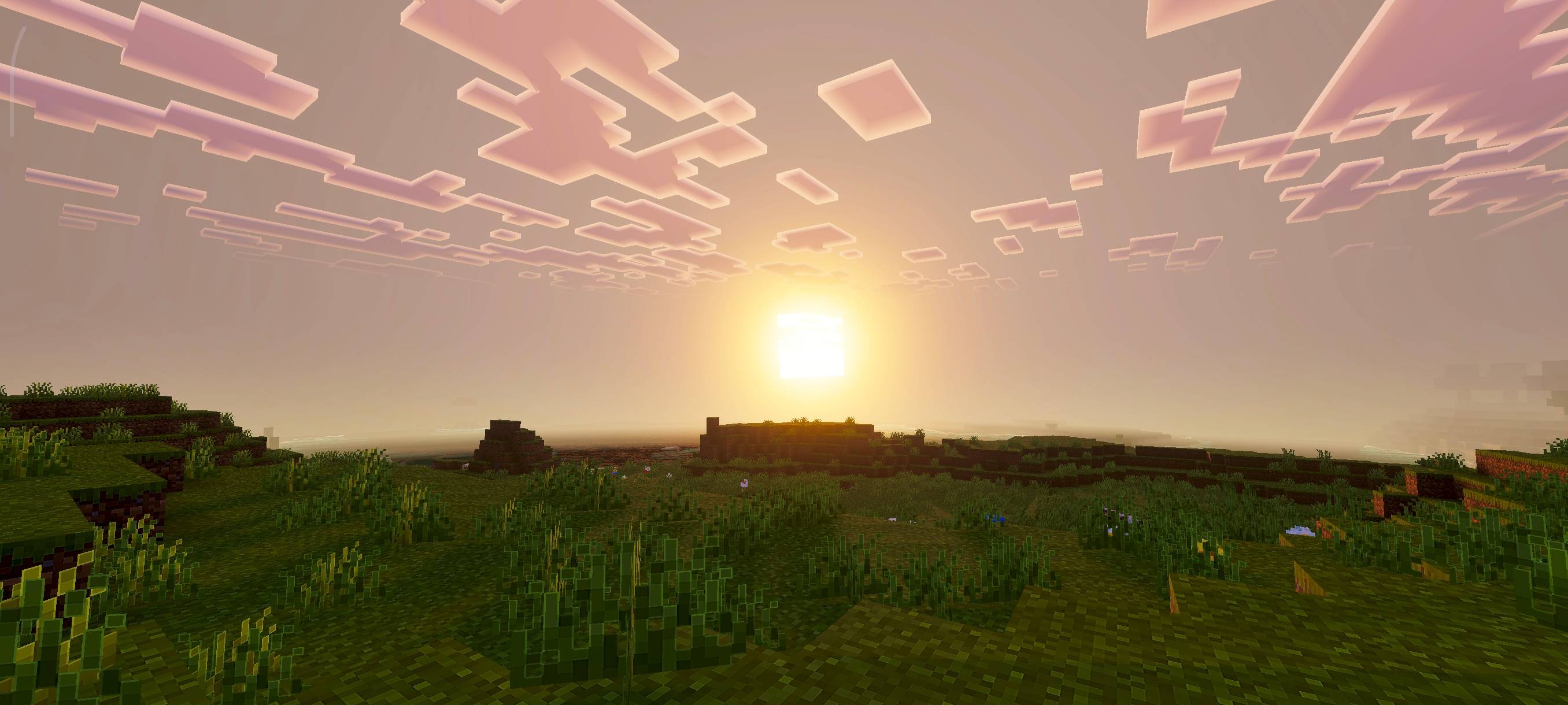 2712x1220 Pixel Edge Visuals. Minecraft PE Texture Packs