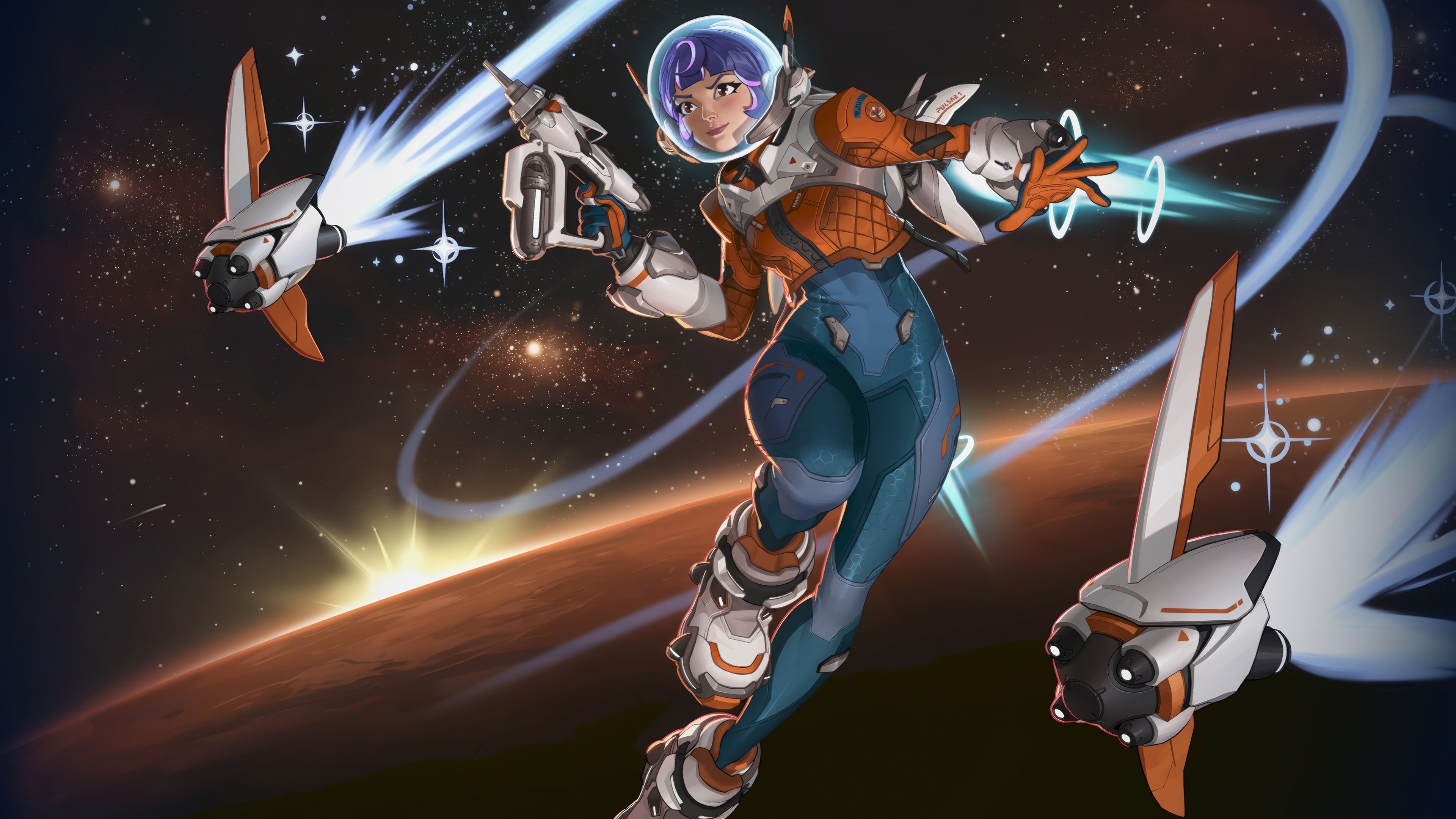 3840x2160 Juno from Overwatch 2 4K Ultra HD Wallpaper