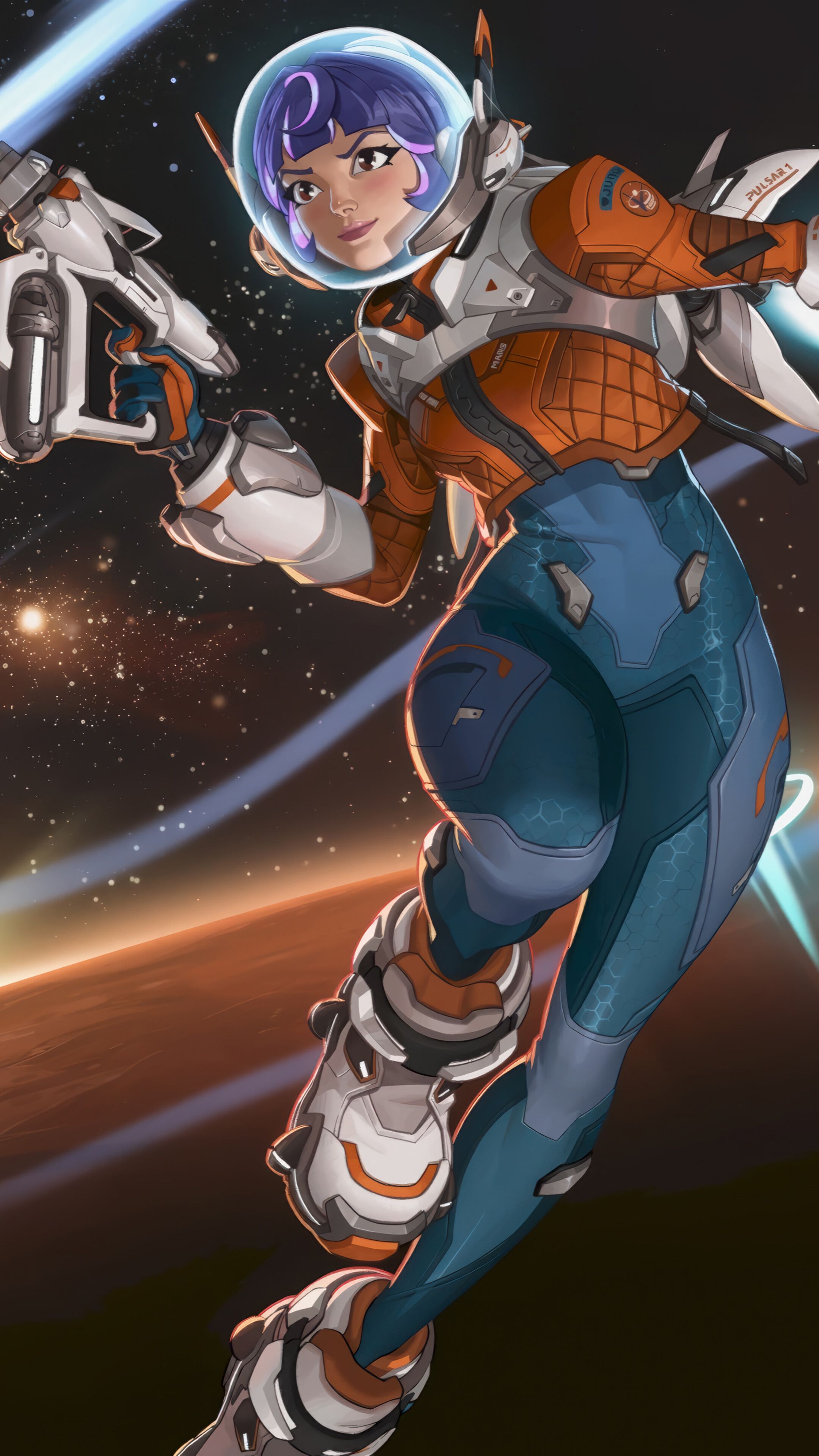 2160x3840 Juno Overwatch Wallpaper