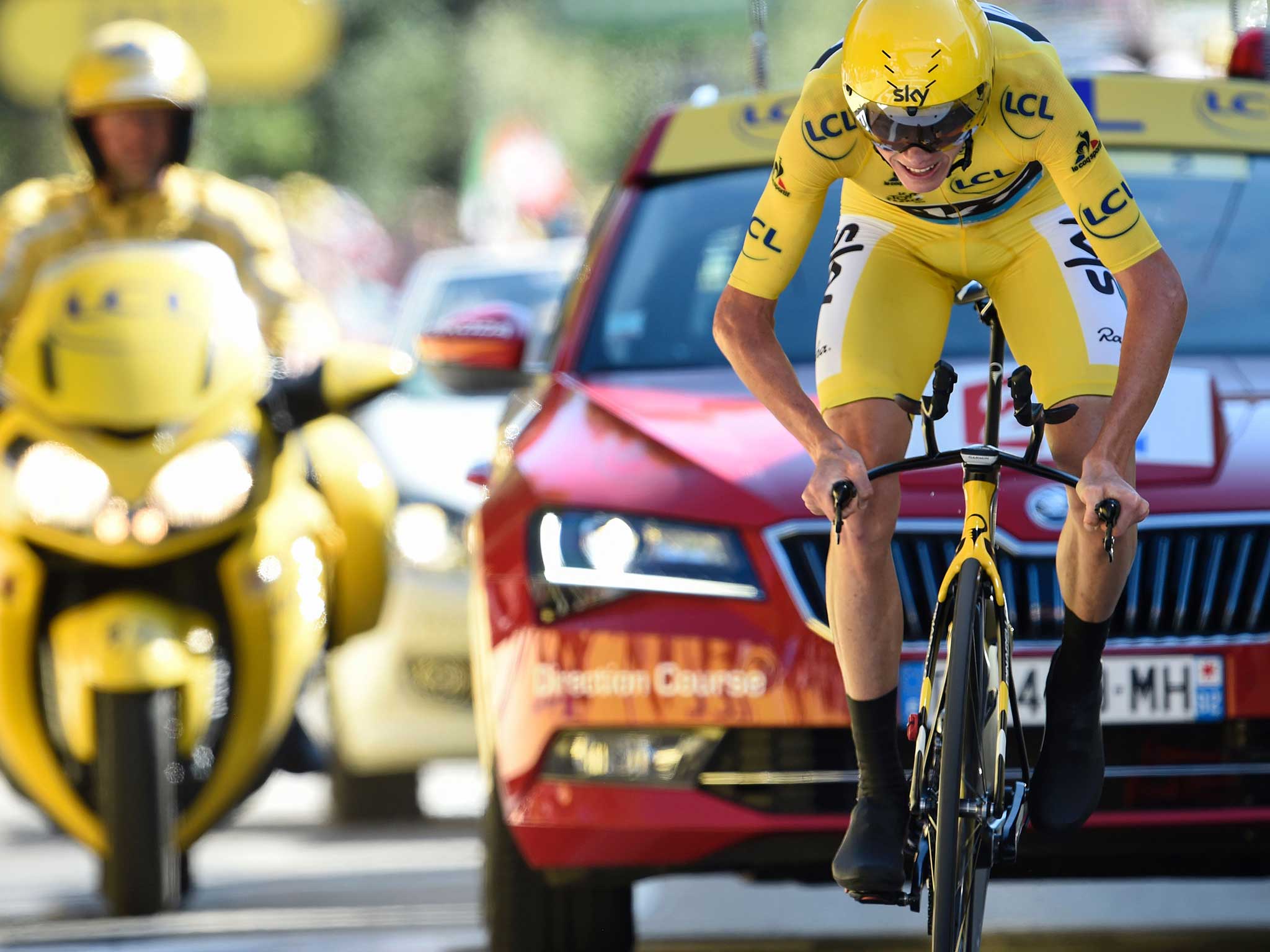 2048x1536 Tour de France: Chris Froome strengthens his grip on the yellow jersey on a sombre day after Nice attack