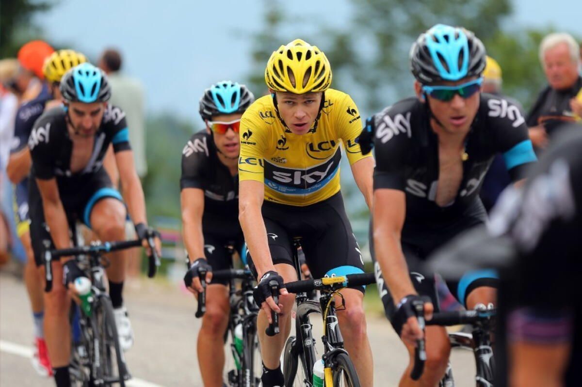 1200x799 Tour de France: Chris Froome maintains overall lead Angeles Times