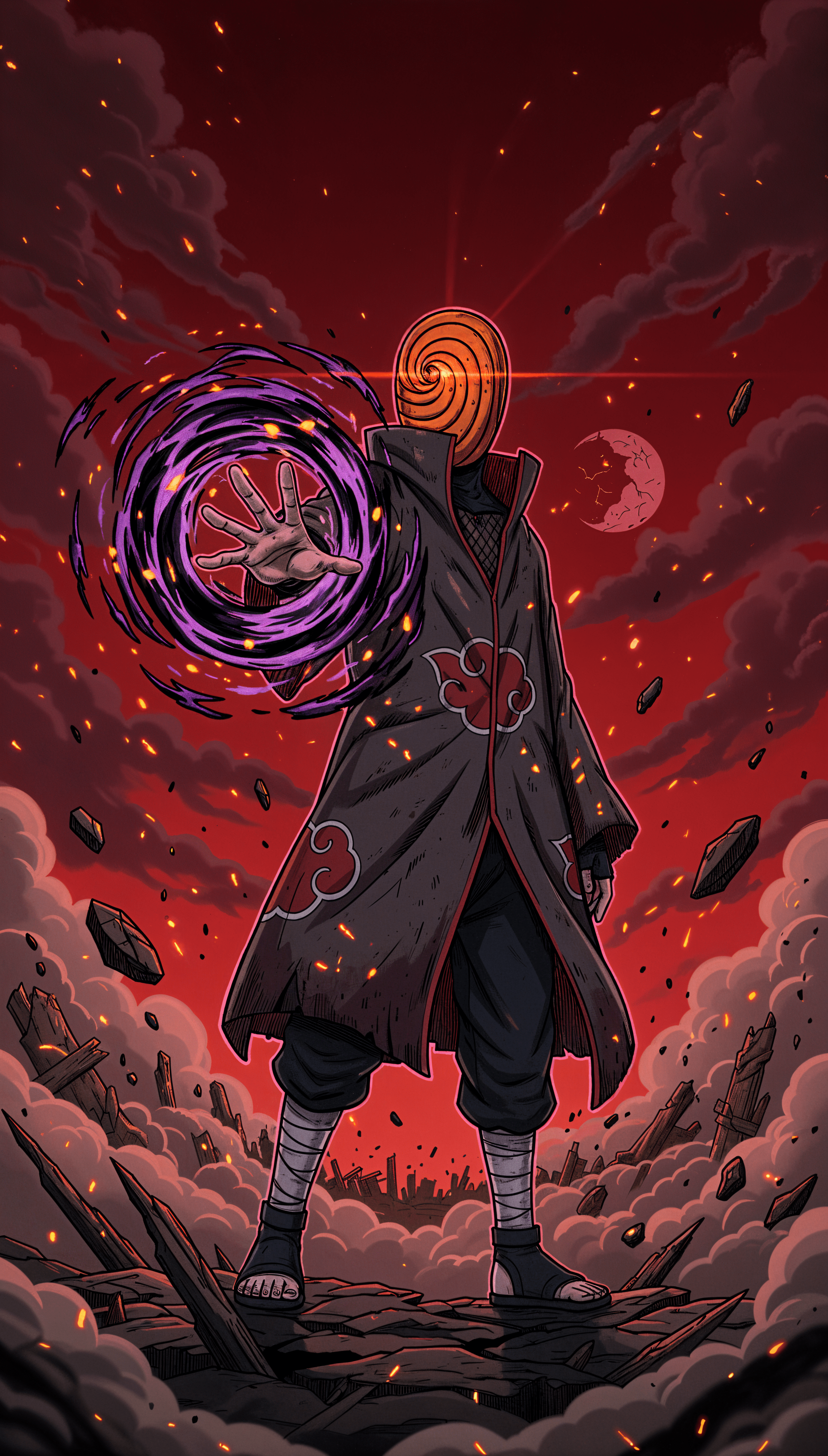 2472x4344 Obito Uchiha