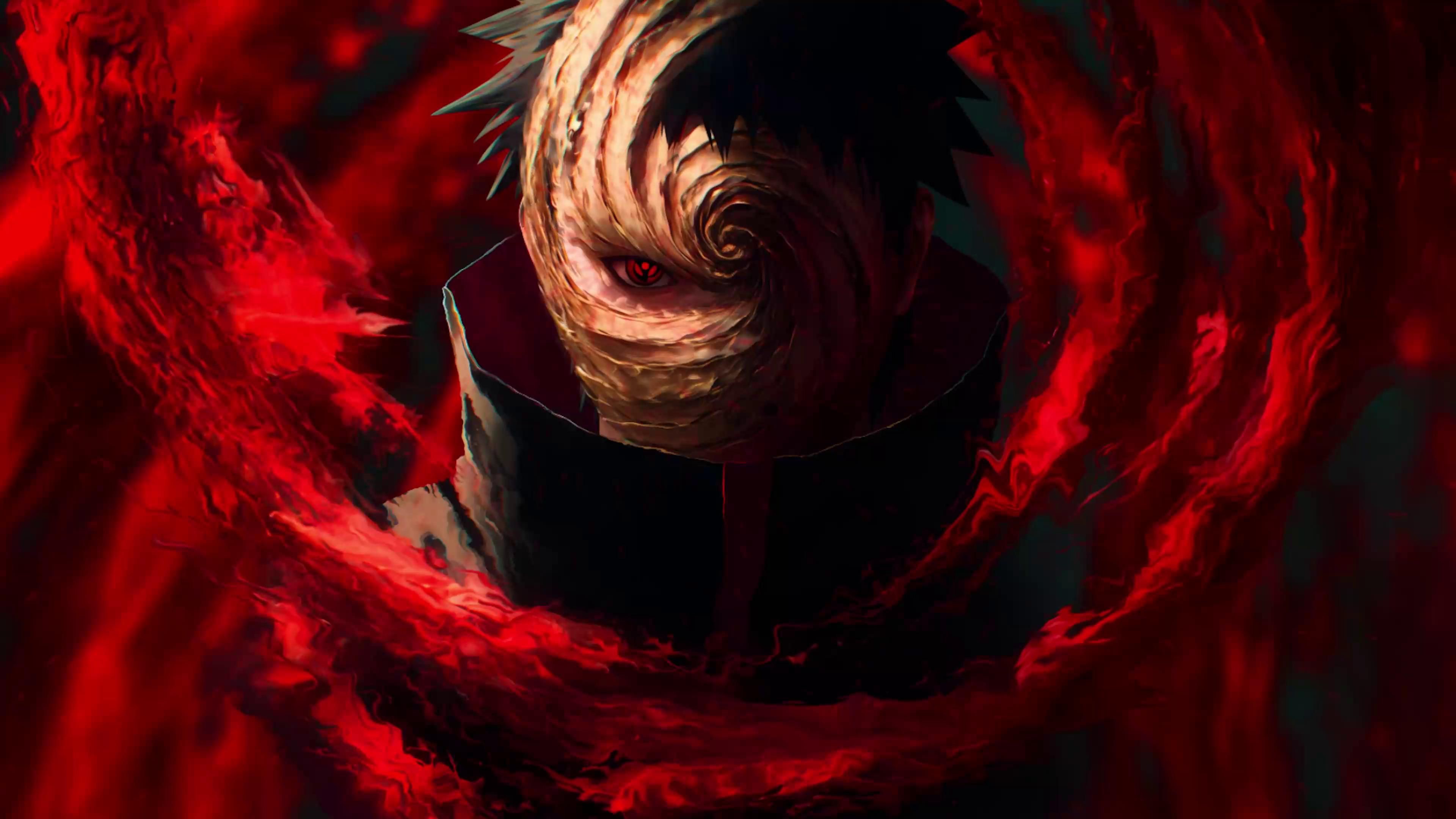3840x2160 Uchiha Obito Kamui Live Wallpaper